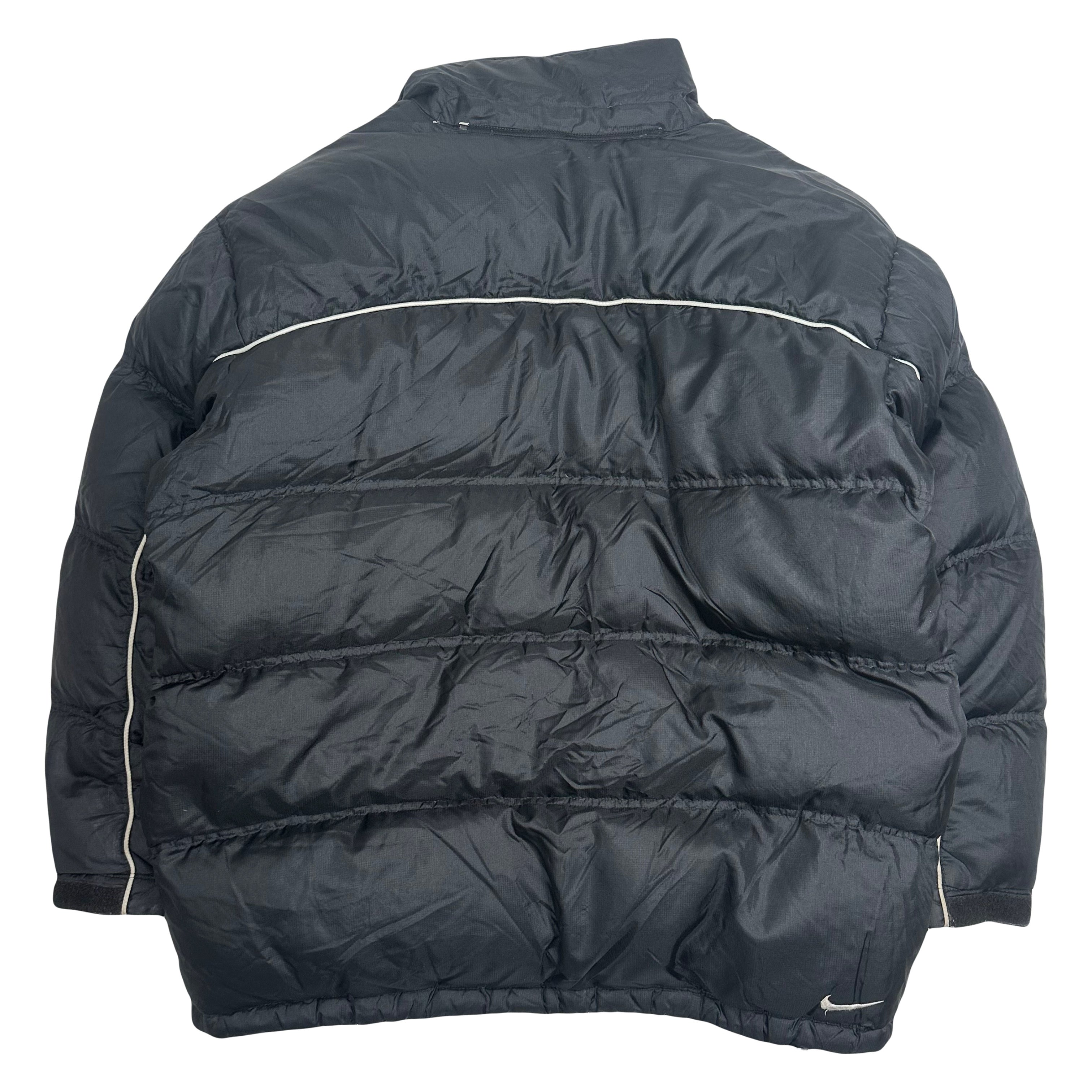 2000s Nike Mini Swoosh Puffer Jacket XL