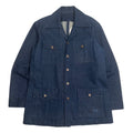 Vintage Levi's Selvedge Dark Wash Denim Chore Coat L