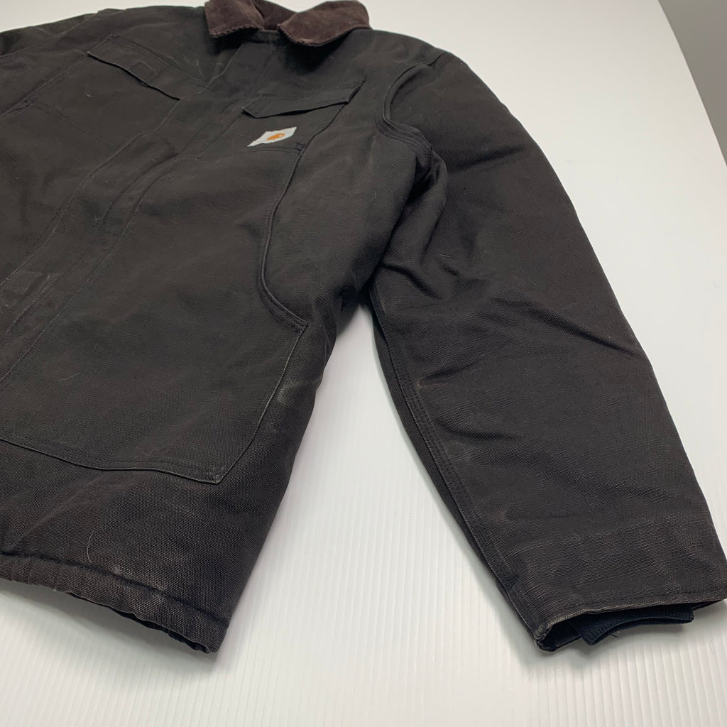 Carhartt Black Denim Chore Jacket L