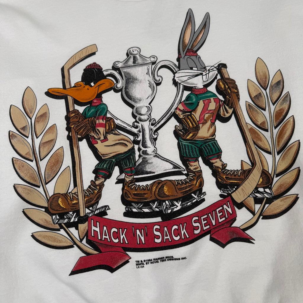 1994 Warner Bros. Hack 'N' Sack Seven Crewneck L