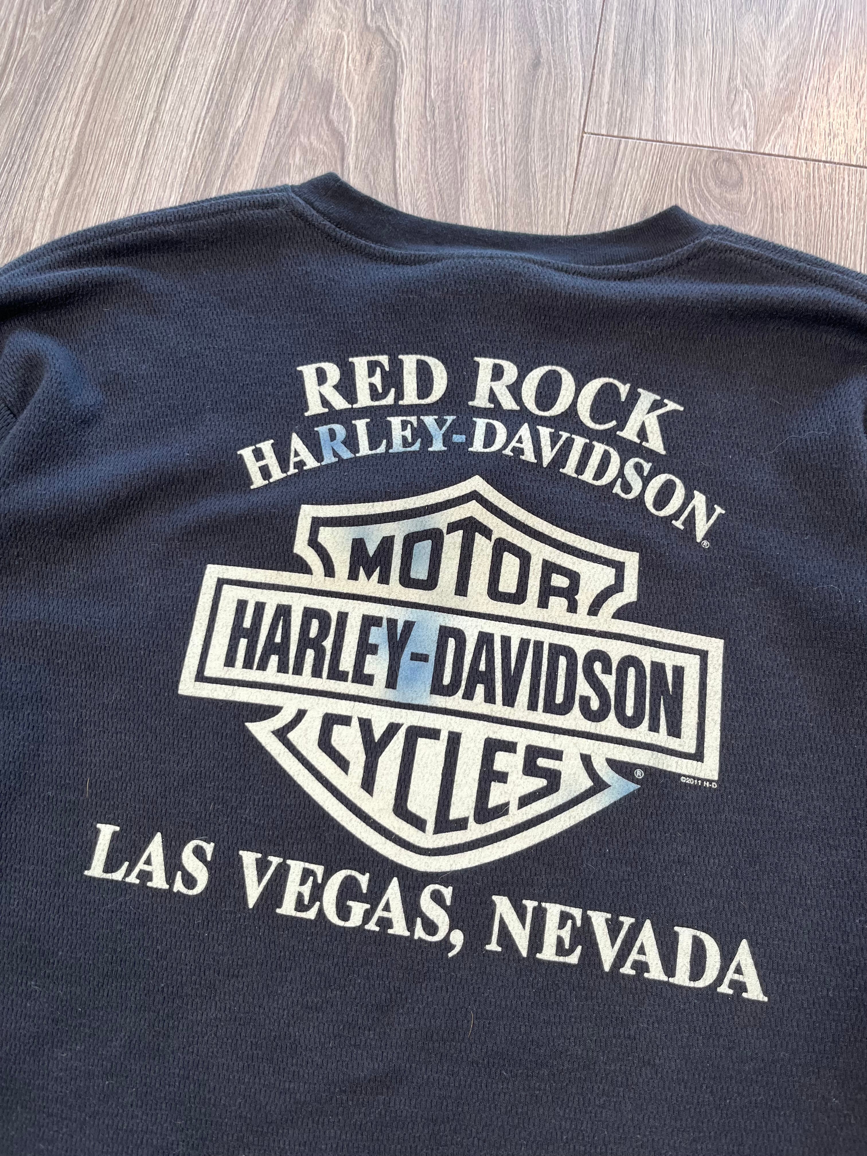 Harley Davidson Las Vegas Thermal Longsleeve Shirt M