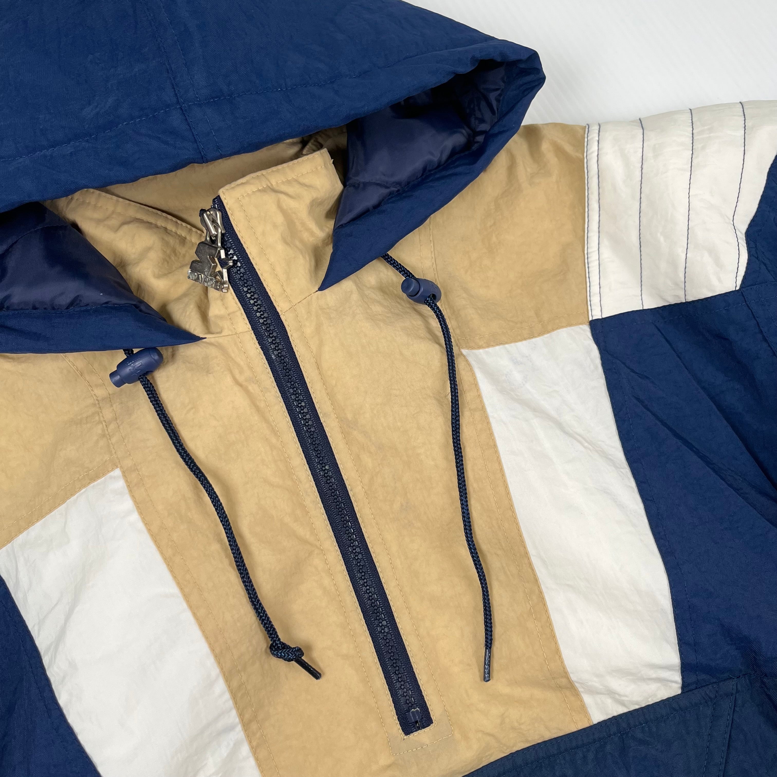 Starter Notre Dame 1/4 Zip Puffer Jacket S