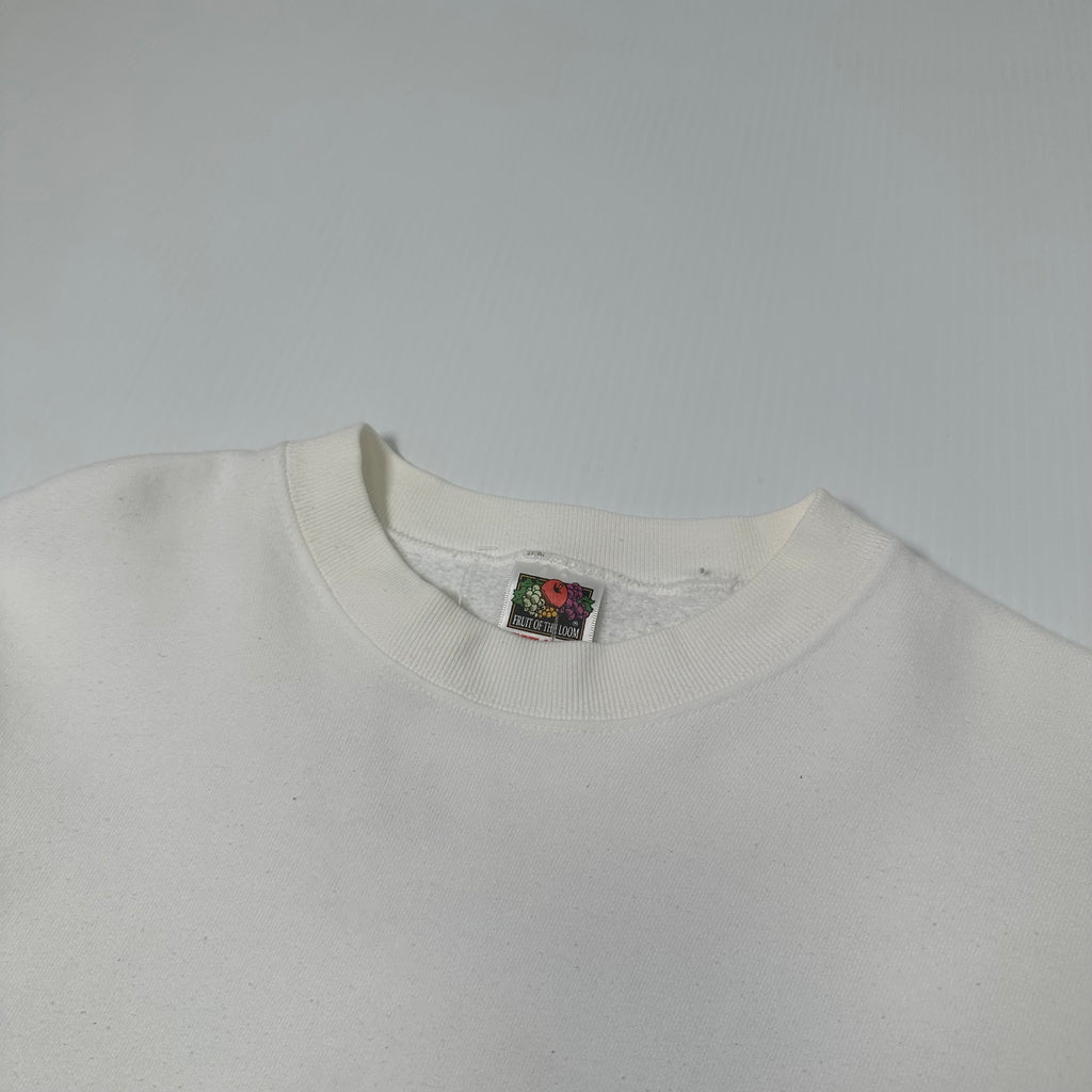 Vintage Fruit Of The Loom Blank Crewneck XL