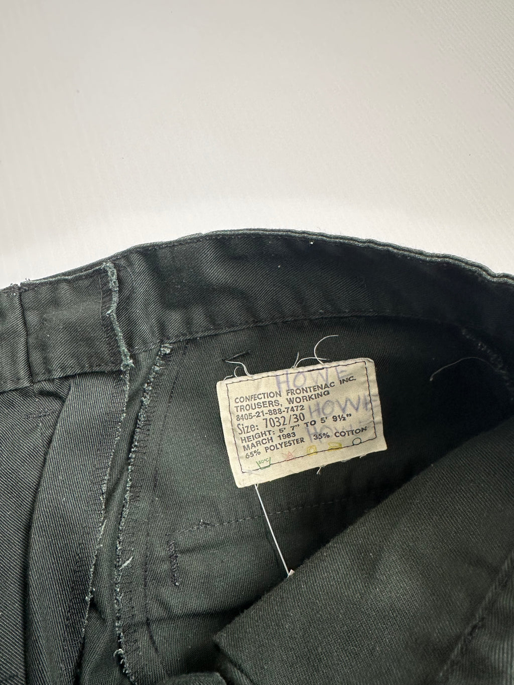 1983 Confection Frontenac Work Pants 30