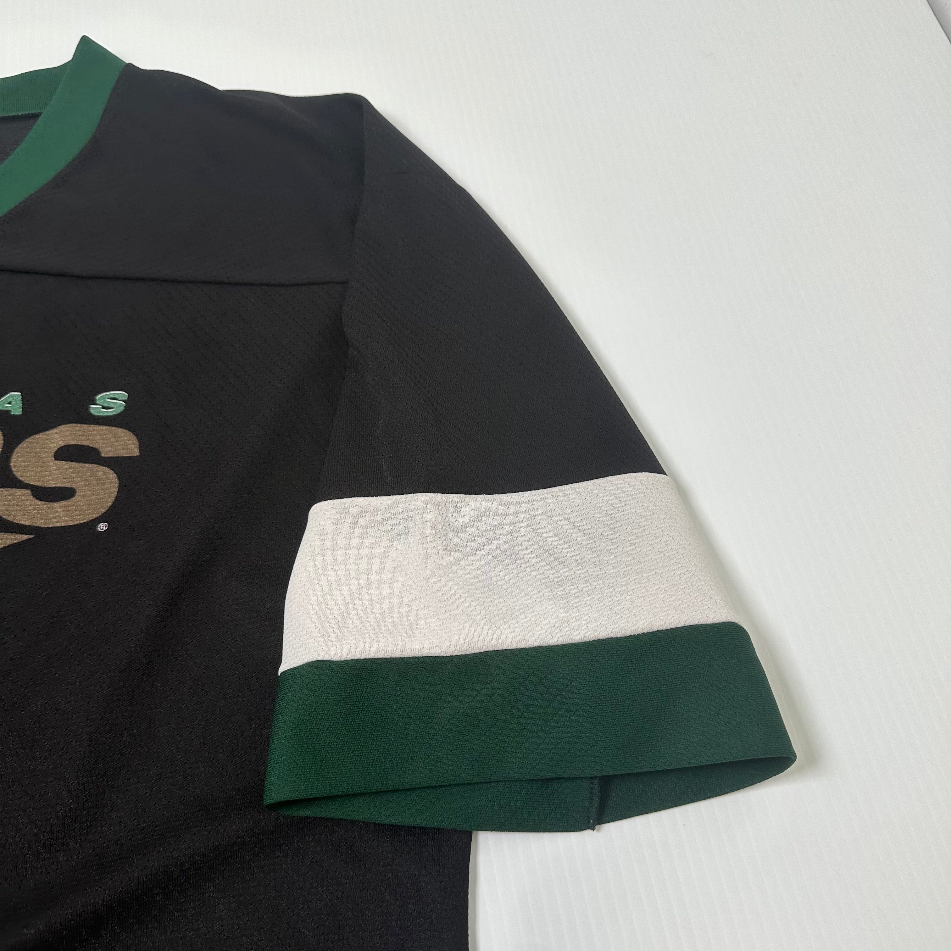 Vintage Logo 7 Dallas Stars Modano #9 Short Sleeve Jersey L