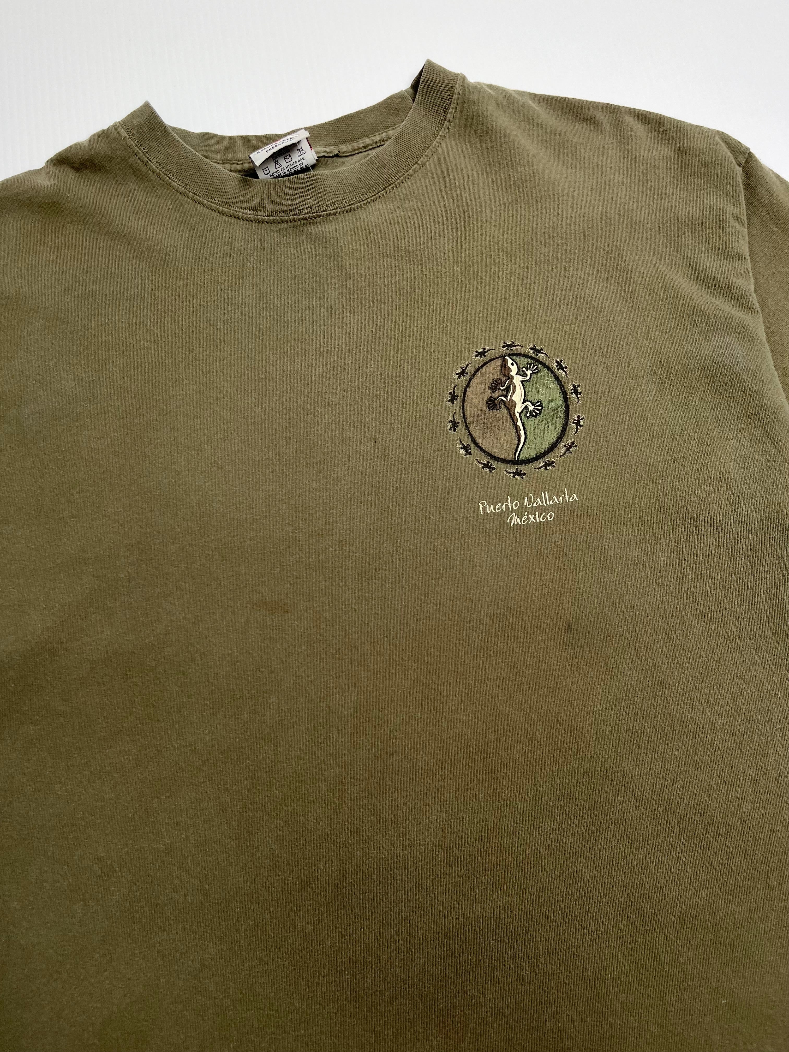 Vintage Mexico Lizard Graphic Tee XL