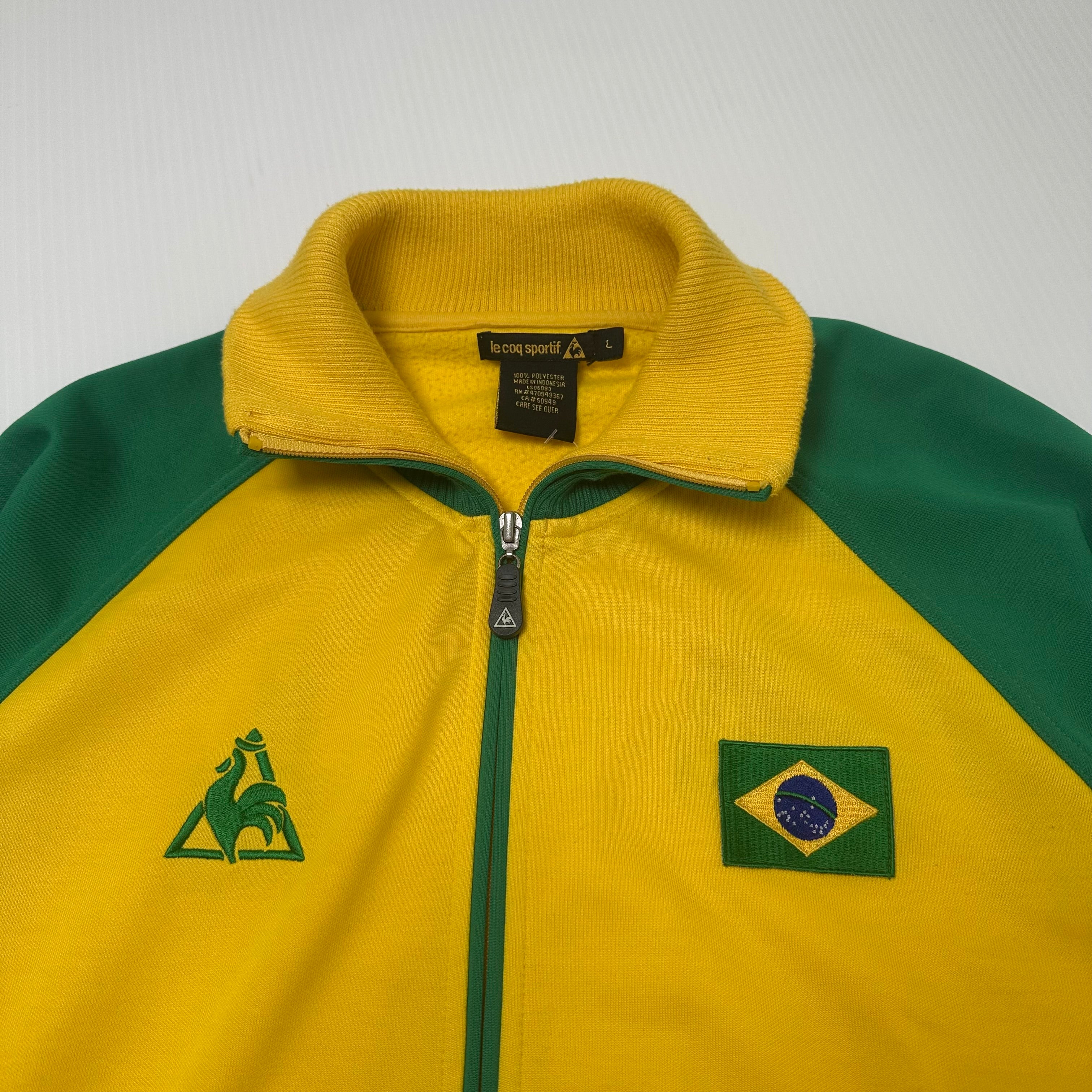 Le Coq Sportif Brazil Track Jacket L