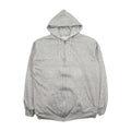 80s Thermal Lined Blank Zip Hoodie XL
