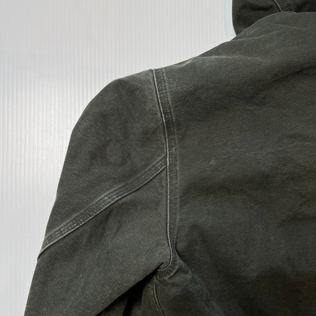 Vintage Carhartt Faded Hooded Zip Jacket XL
