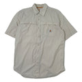 Carhartt Ripstop Short Sleeve Button Up Shirt L