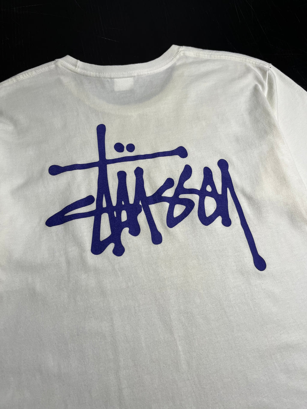 Stüssy Back Logo Graphic Tee M