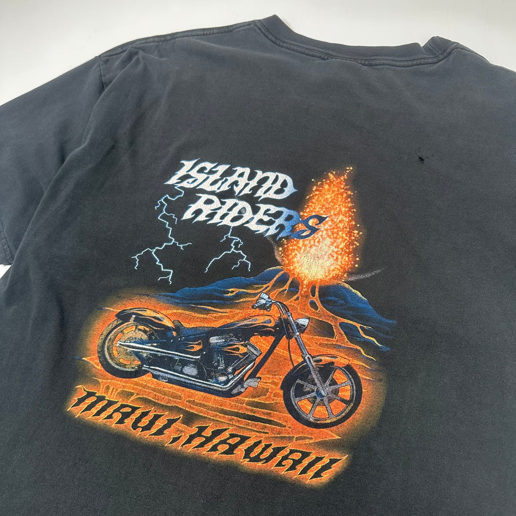Vintage Island Riders Hawaii Motorcycle Tee XL