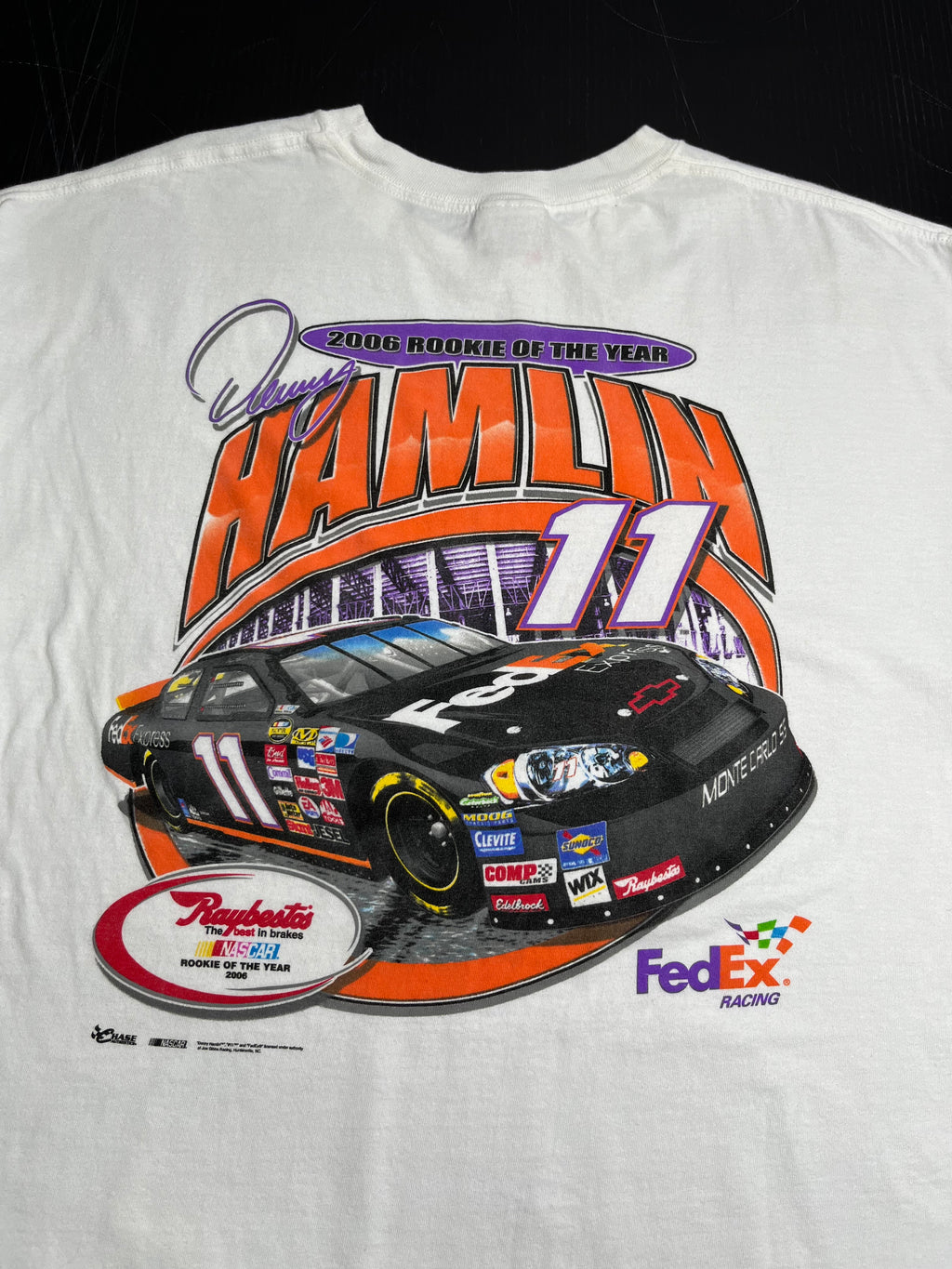 Denny Hamlin NASCAR Rookie Of The Year Tee XXL