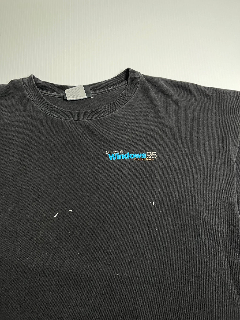 Vintage Microsoft Windows 95 Distressed Tee XXL