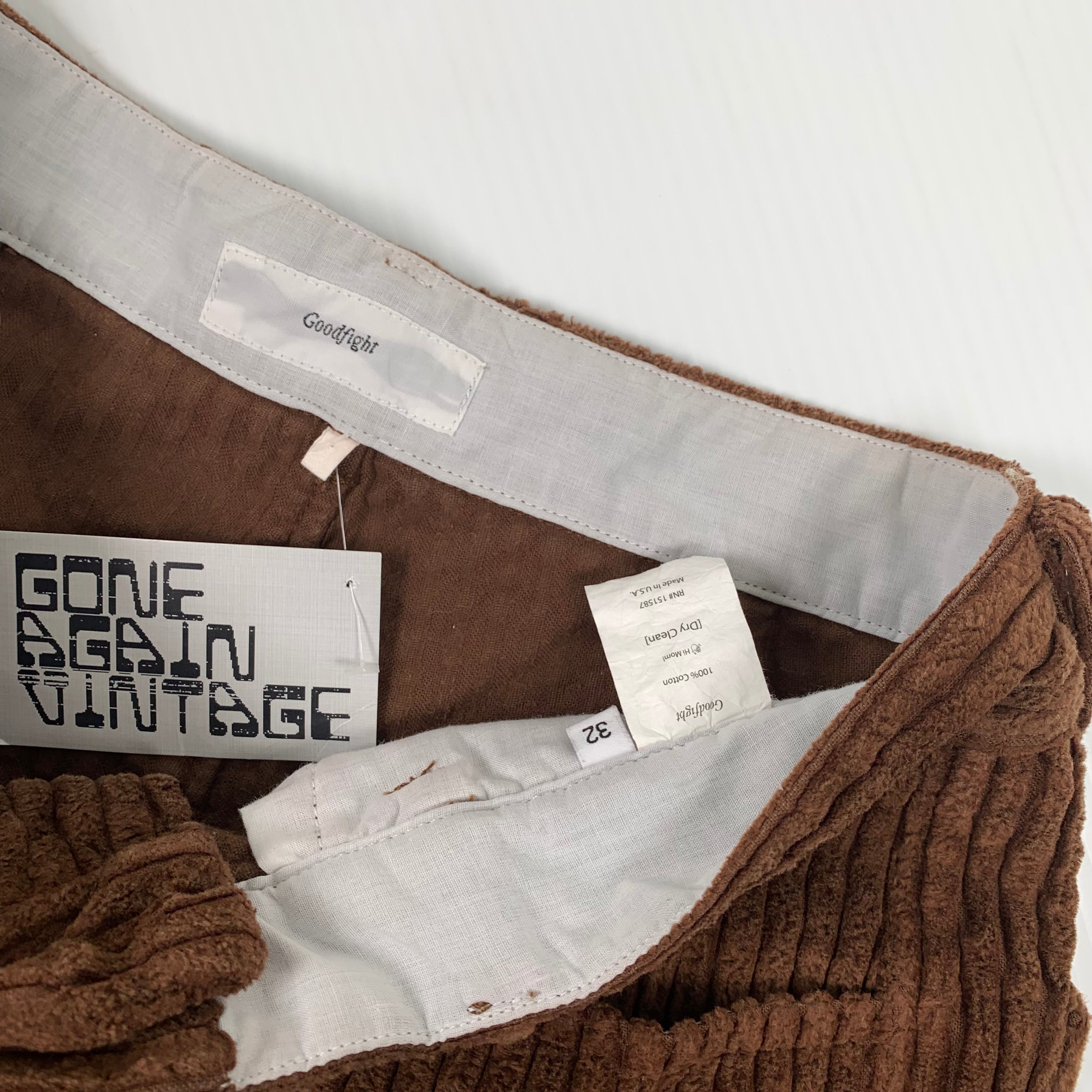 Goodfight Heavy Corduroy Pants 32