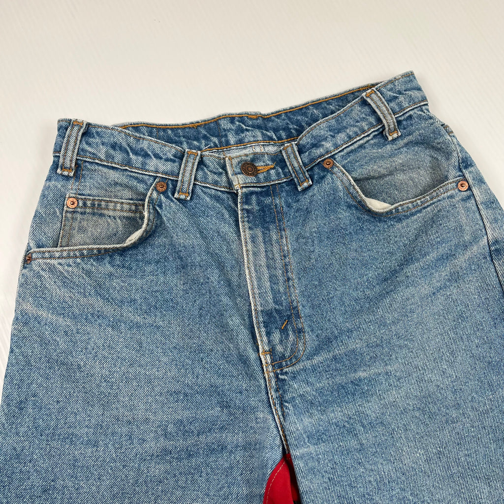 Rework Vintage Levi's x Nike USA Baggy Denim Shorts