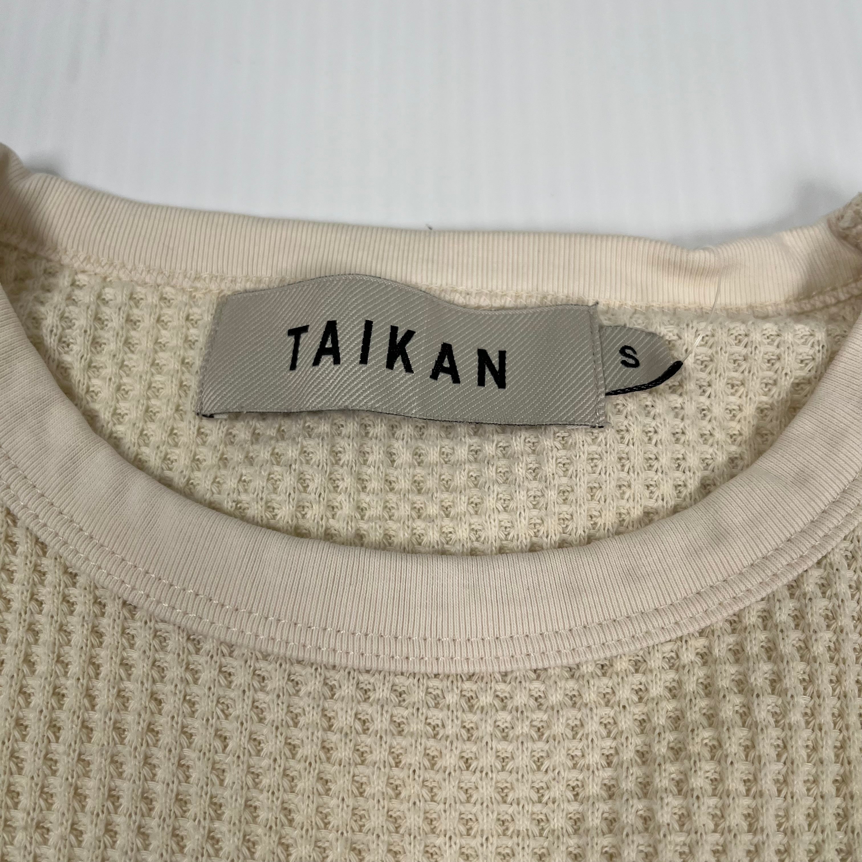 Taikan Waffle Knit Longsleeve Shirt S