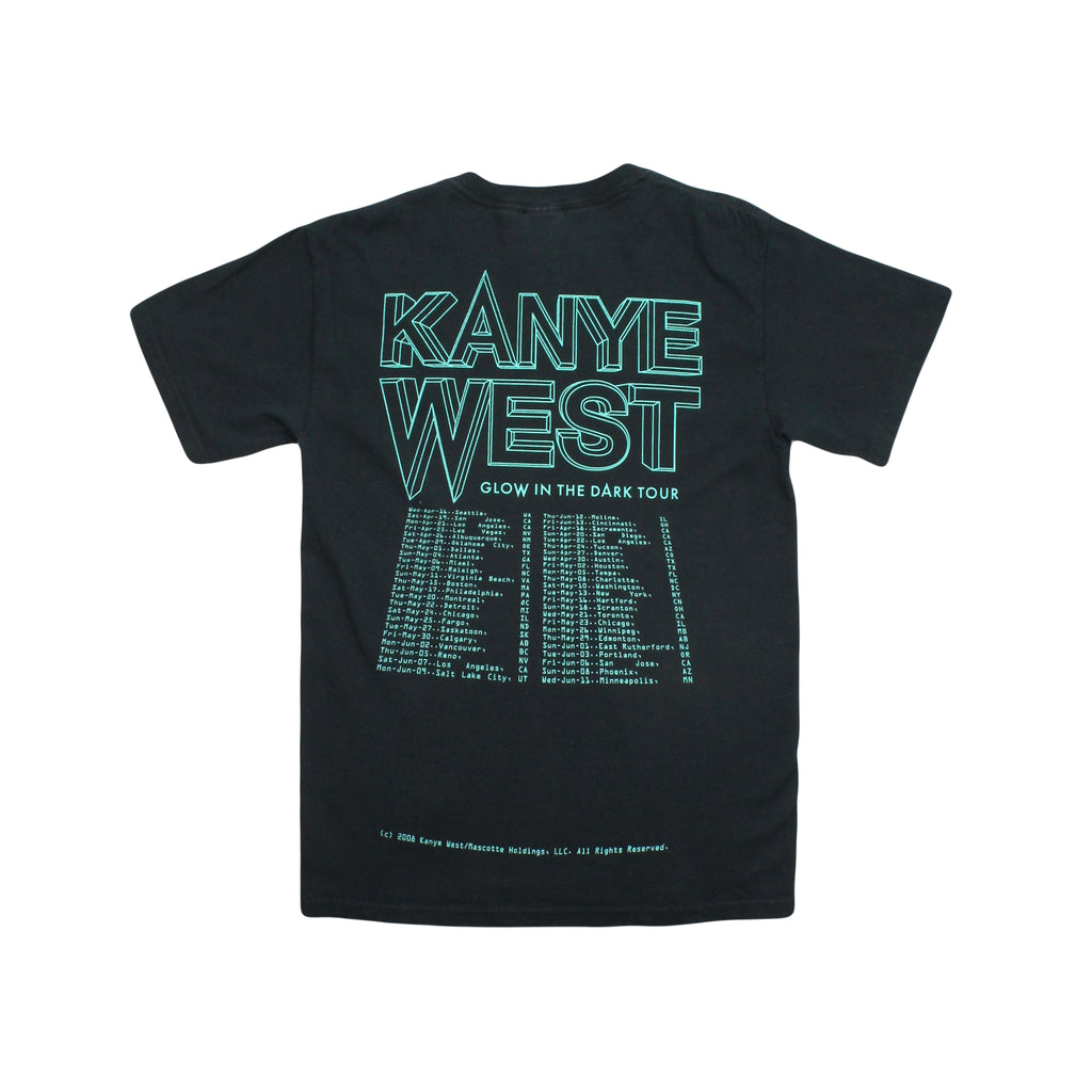 Kanye West Glow In The Dark Tour Tee S