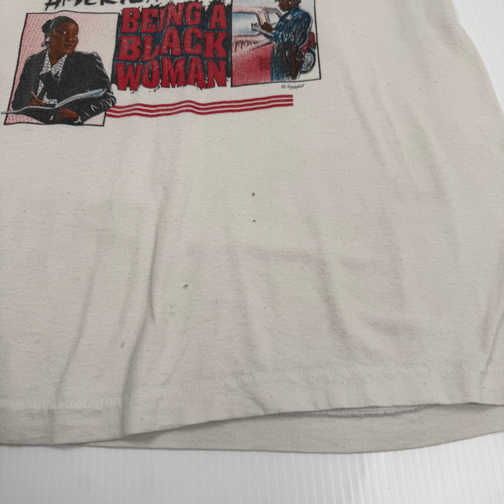 Vintage Being A Black Woman Tee L