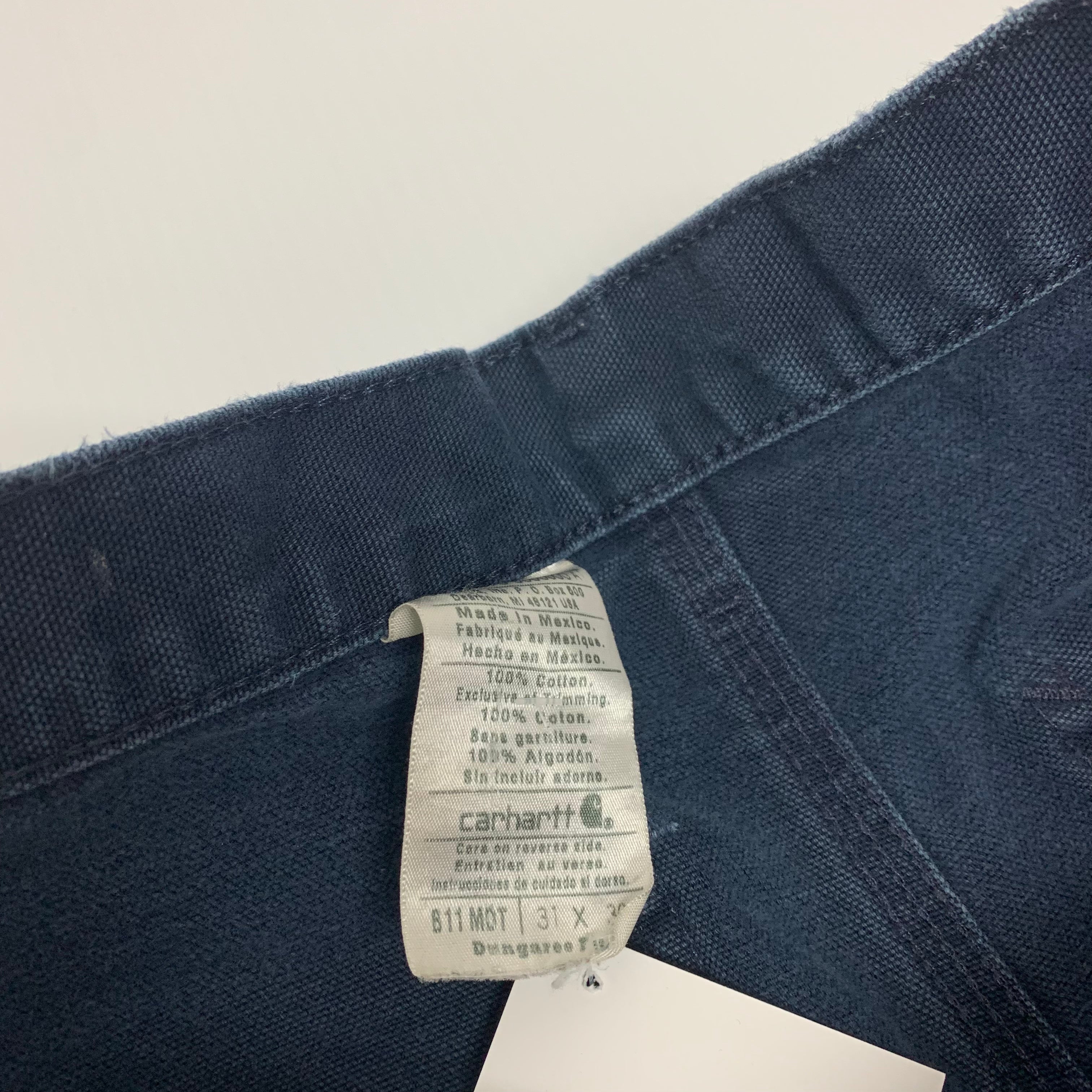 Carhartt Faded Blue Carpenter Pants 31x30