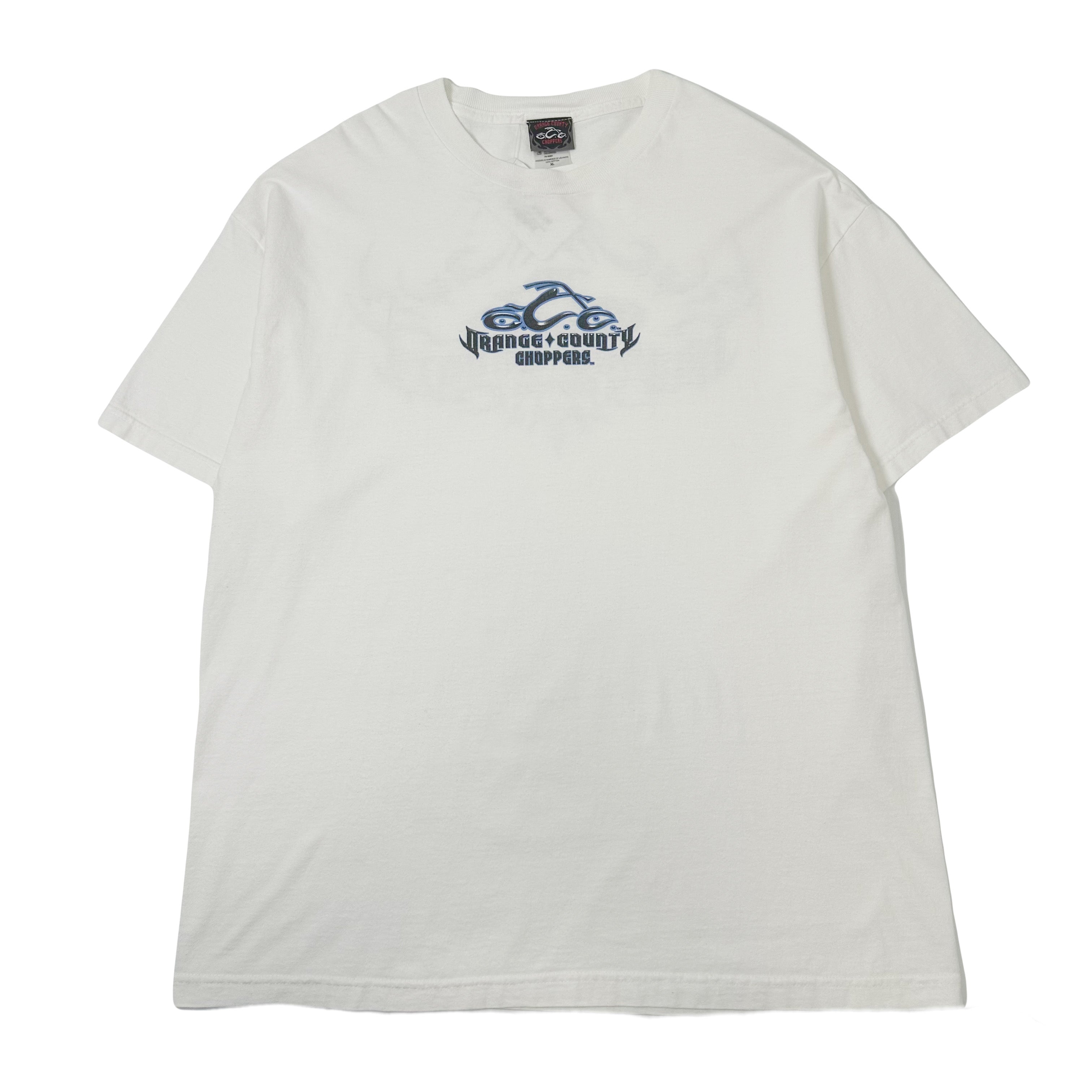 2004 Orange County Choppers Flames Graphic Tee XL