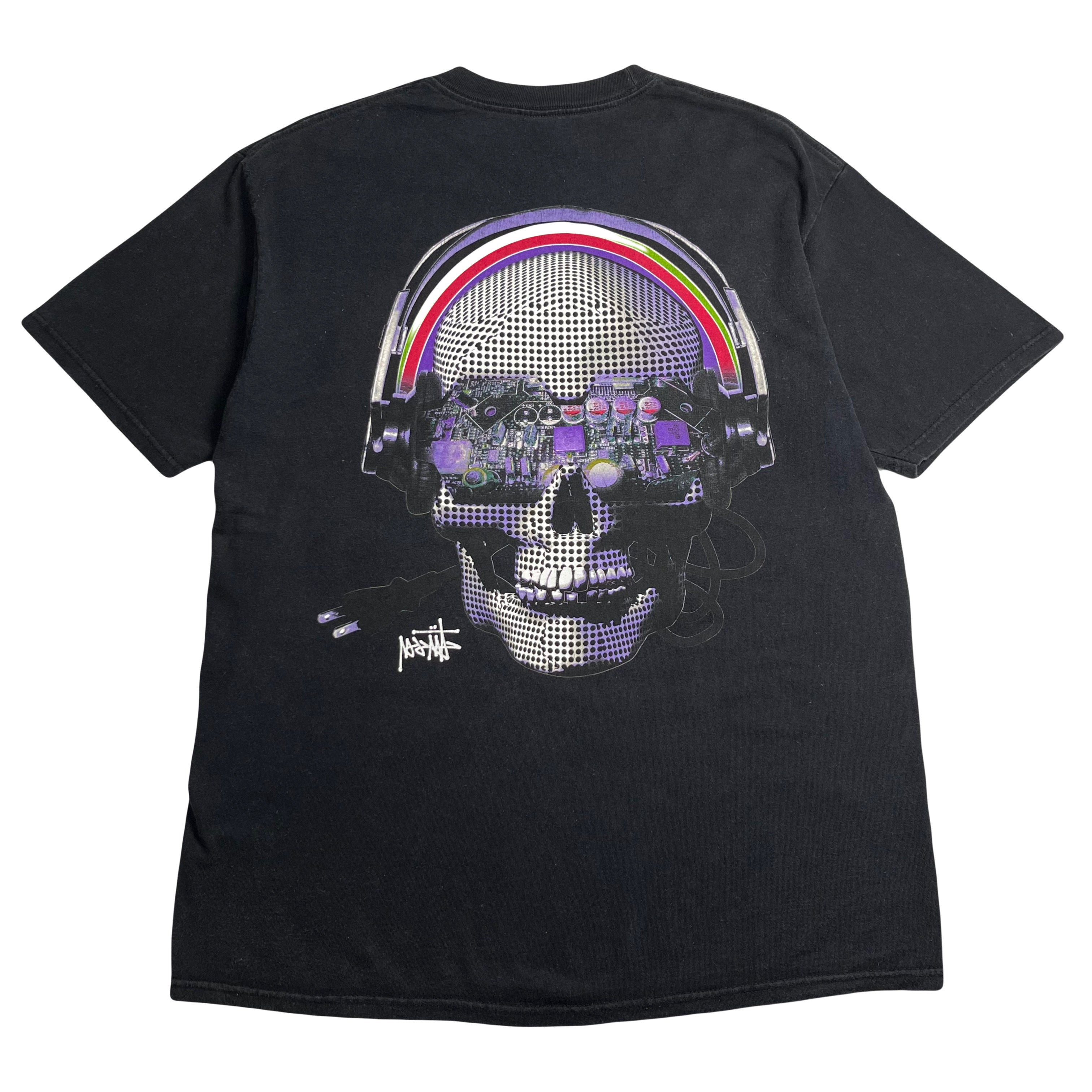 Stussy Digital Skull Graphic Tee L
