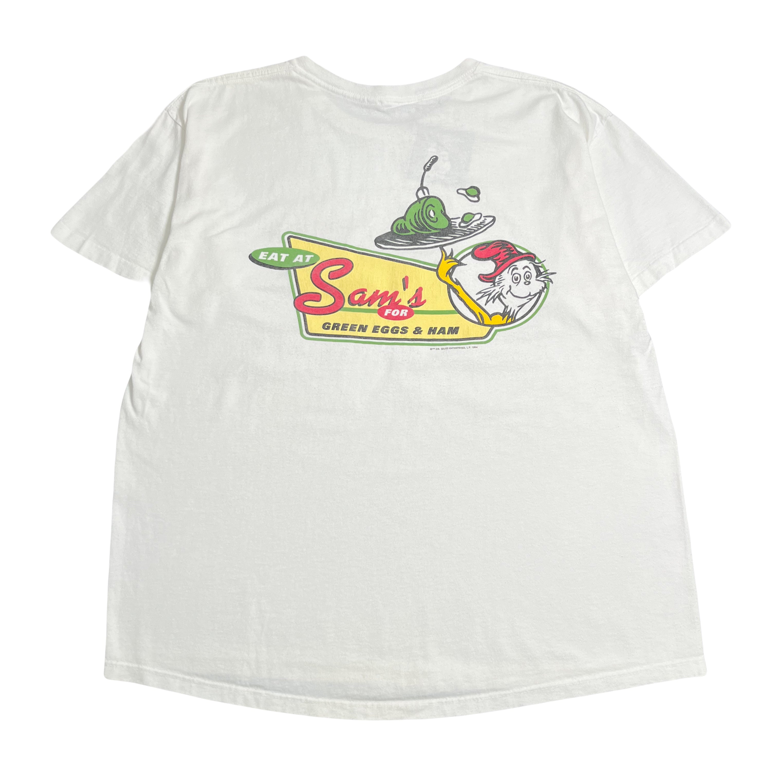 1994 Dr. Seuss Sam's Green Eggs & Ham Tee M