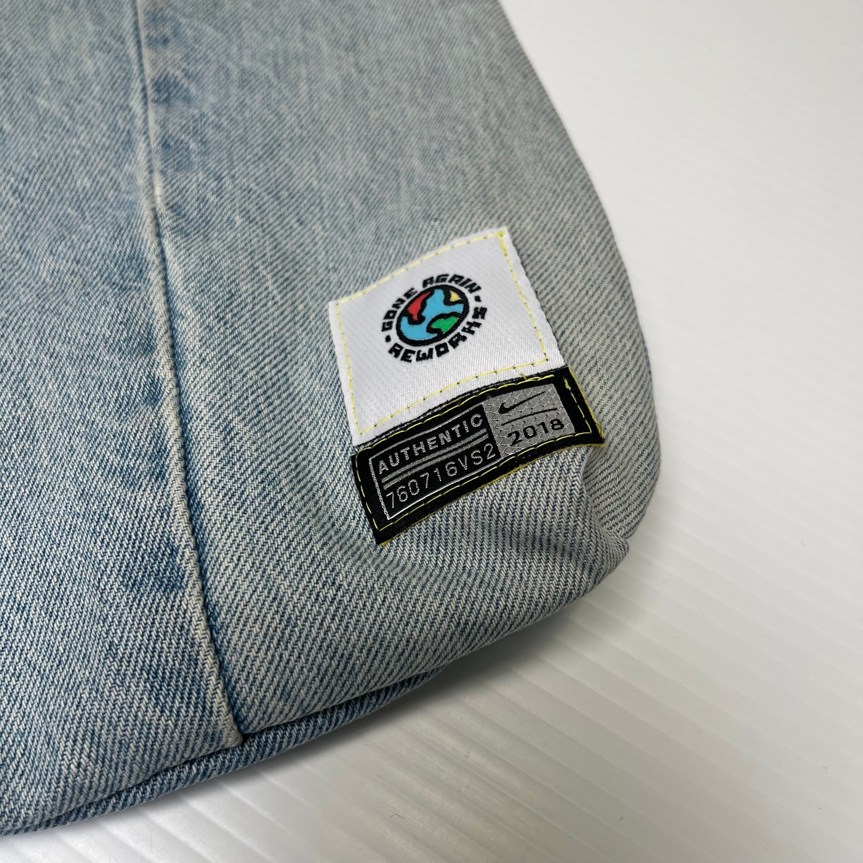 Rework Nike Brasil x Denim Side Bag
