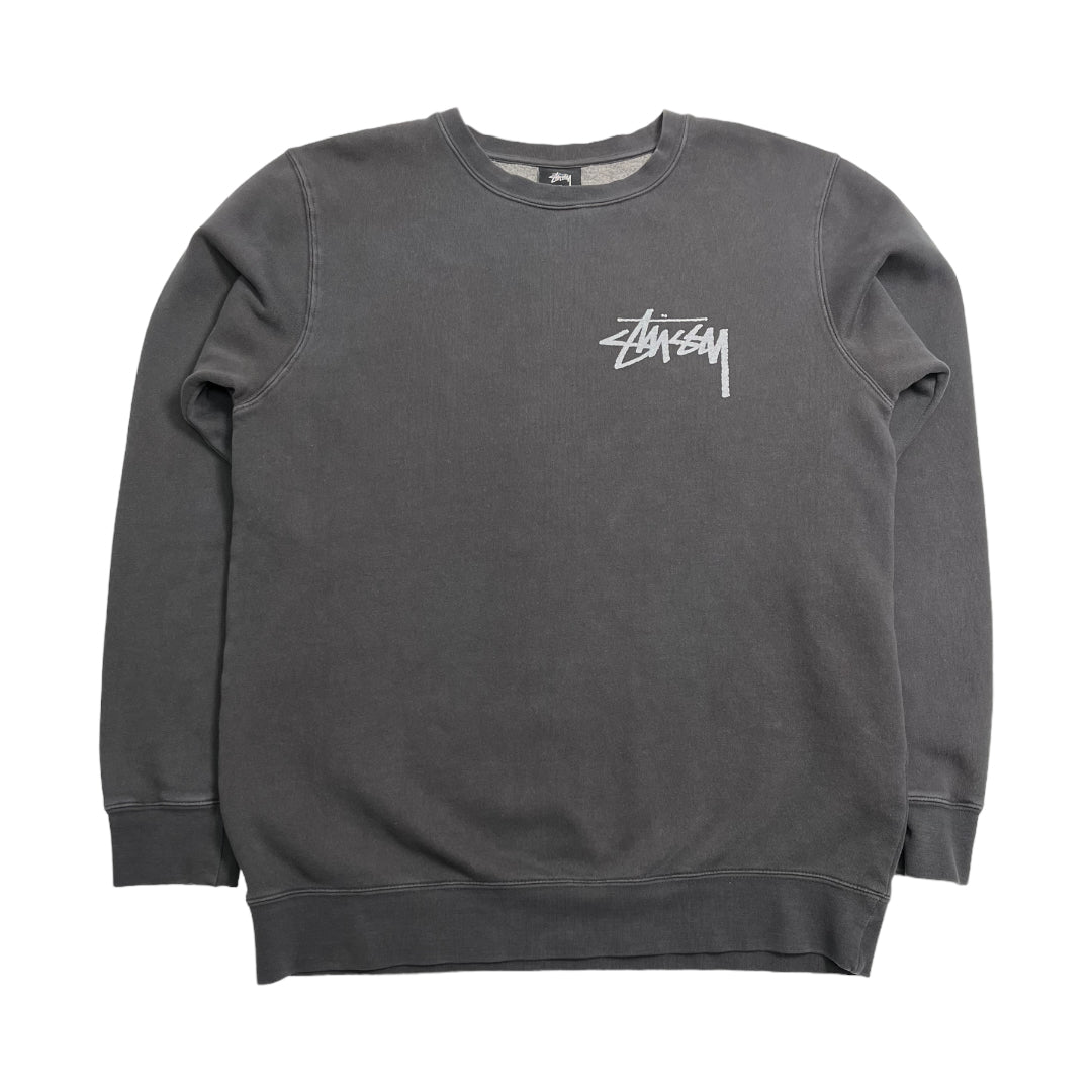 Stüssy Mini Logo Crewneck M