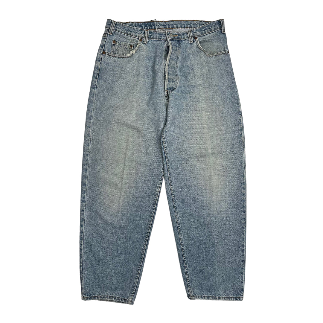 Vintage Levi's Black Tab Baggy Light Wash Denim 34