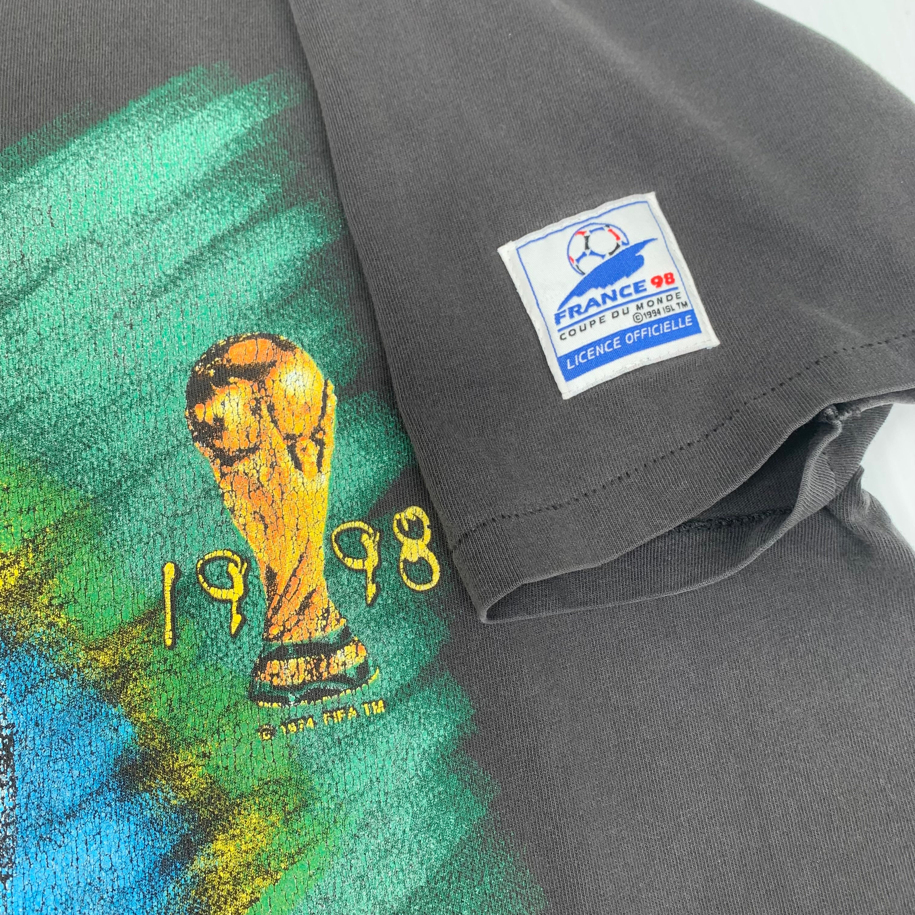 Adidas 1998 World Cup Brazil Flag Tee XL