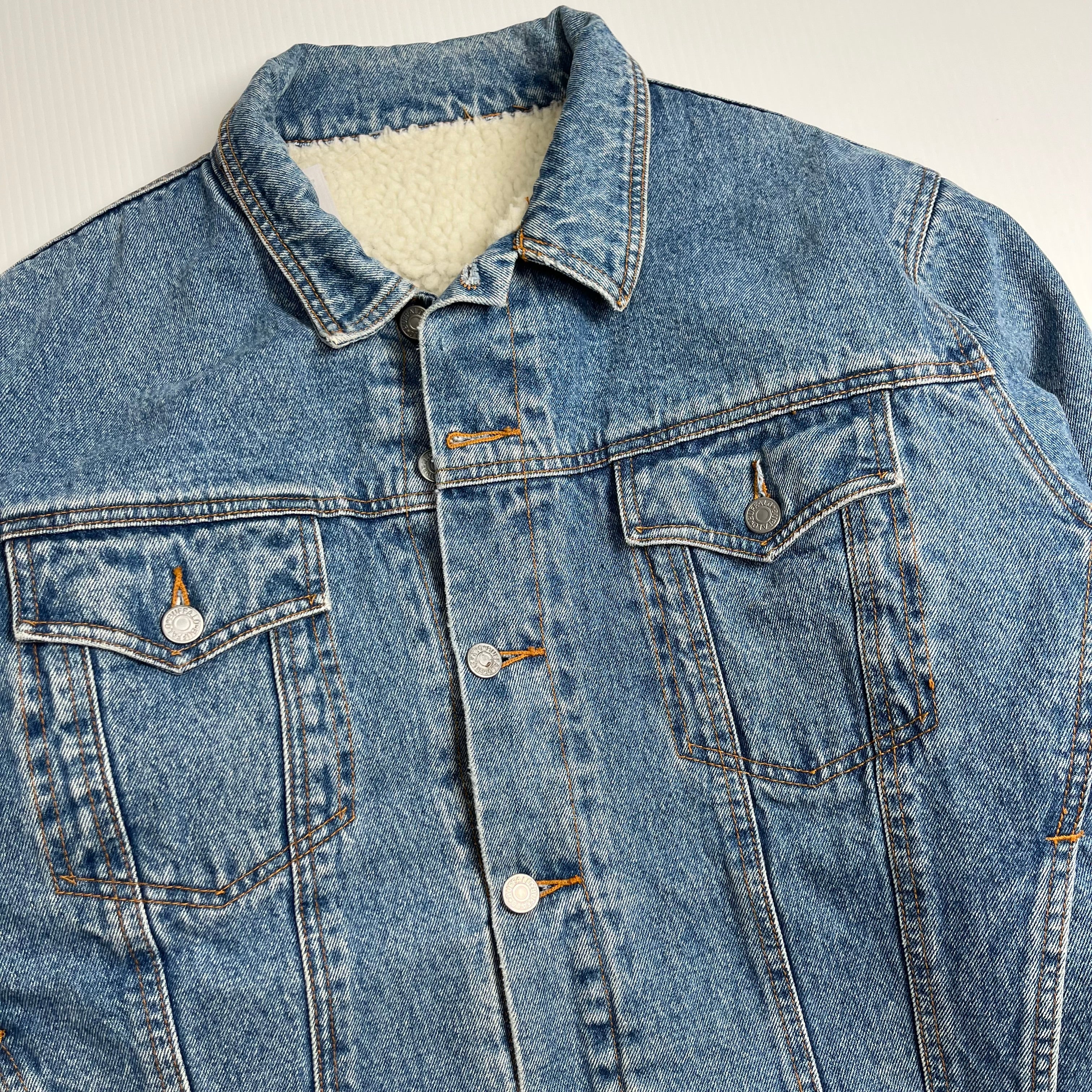 Vintage Buffalo Jeanswear Sherpa Lined Jacket S