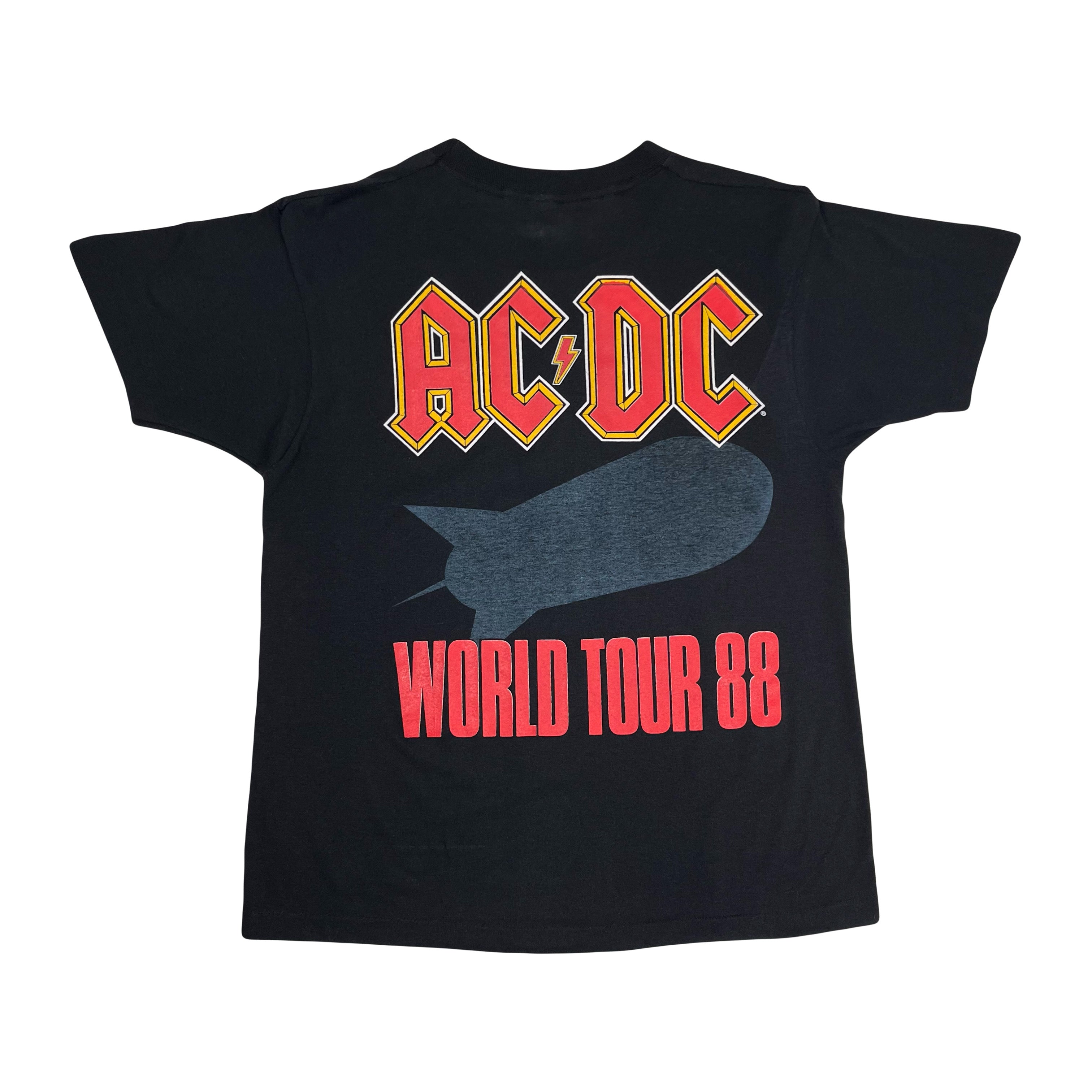 1988 ACDC Heat Seeker World Tour Tee M