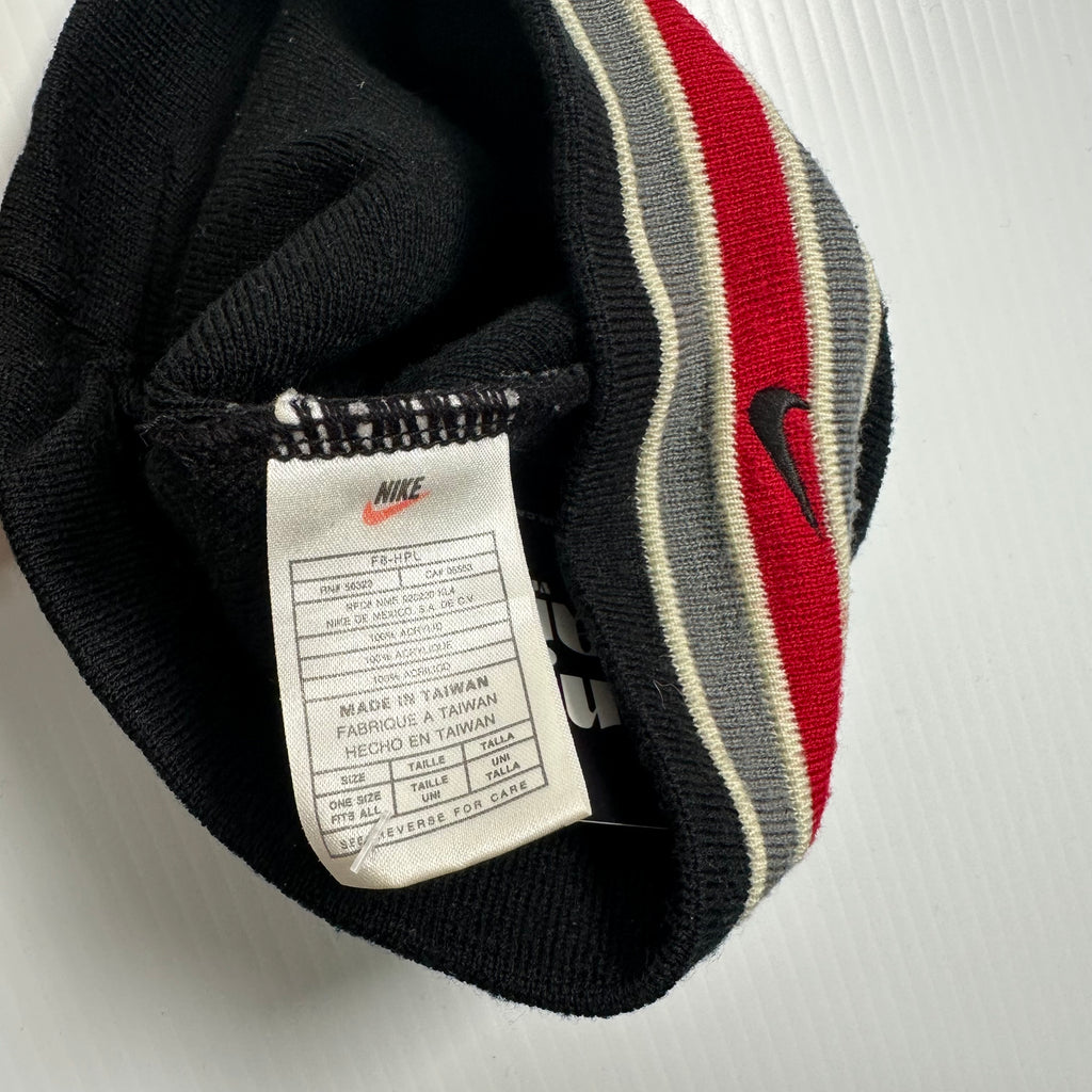 90s Nike Striped Beanie