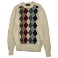 Argyle Hunters Glen Knit Sweater L
