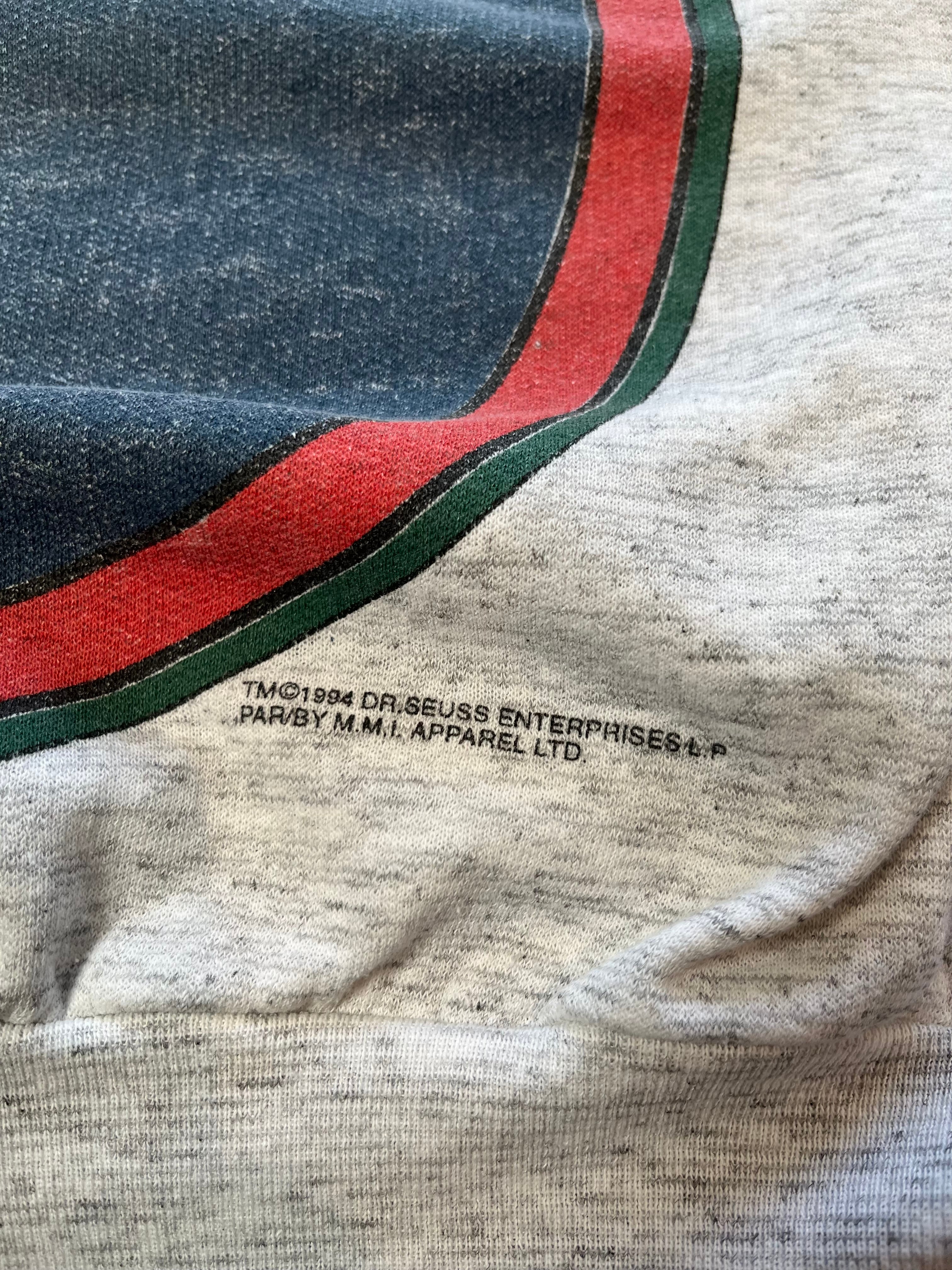 1994 Dr. Seuss Classic Graphic Crewneck S