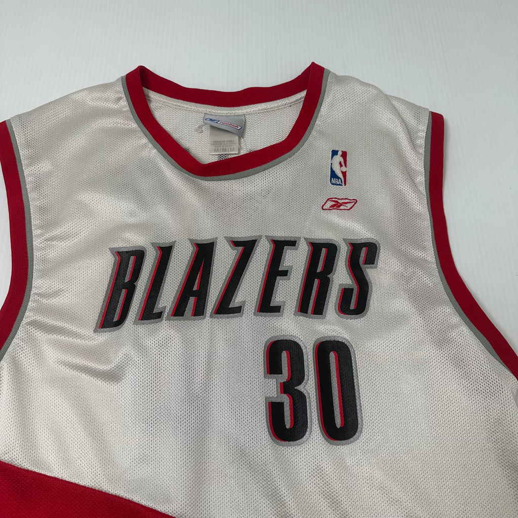 Reebok Portland Trail Blazers #30 Wallace Jersey M
