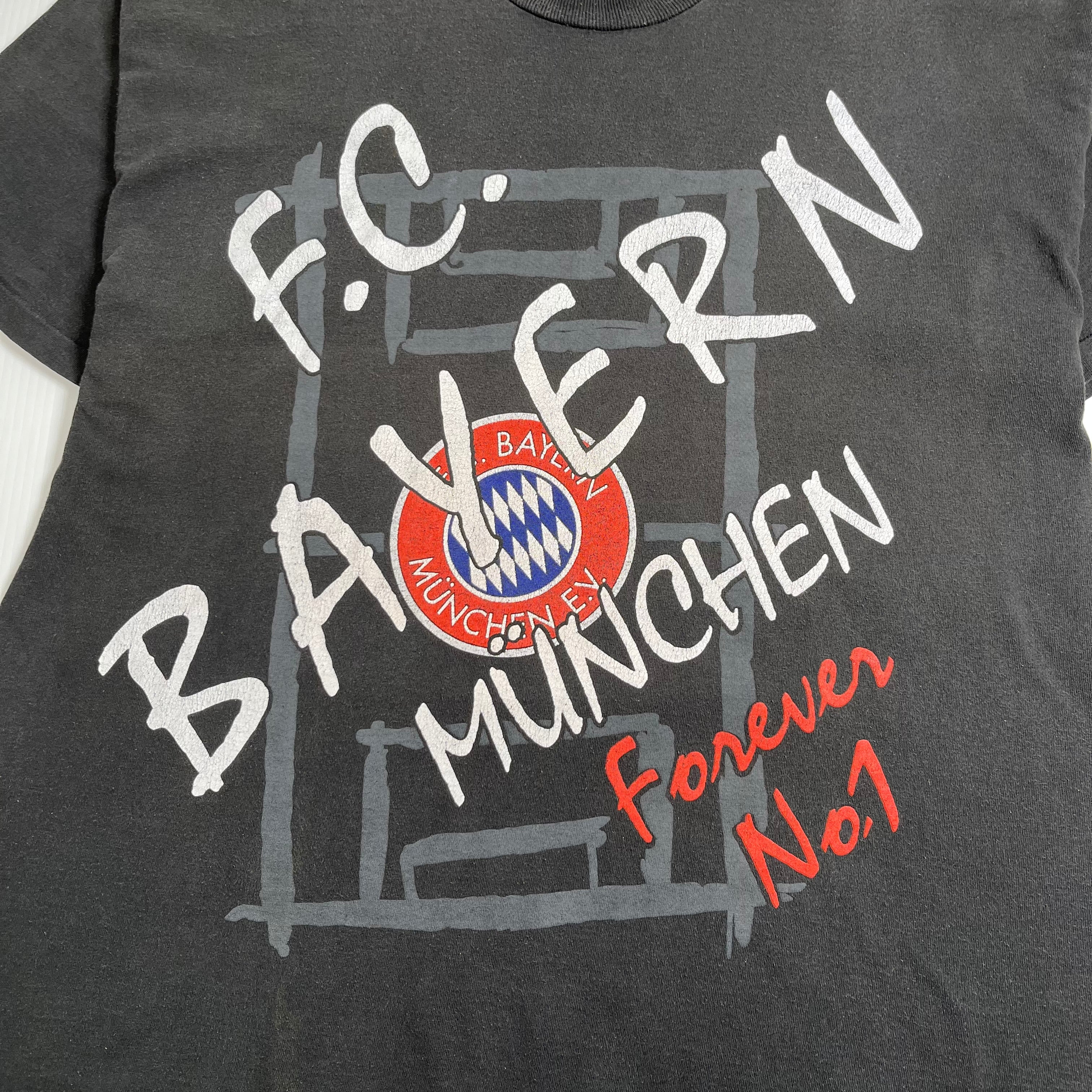 90s Adidas FC Bayern Munich Graphic Tee XL