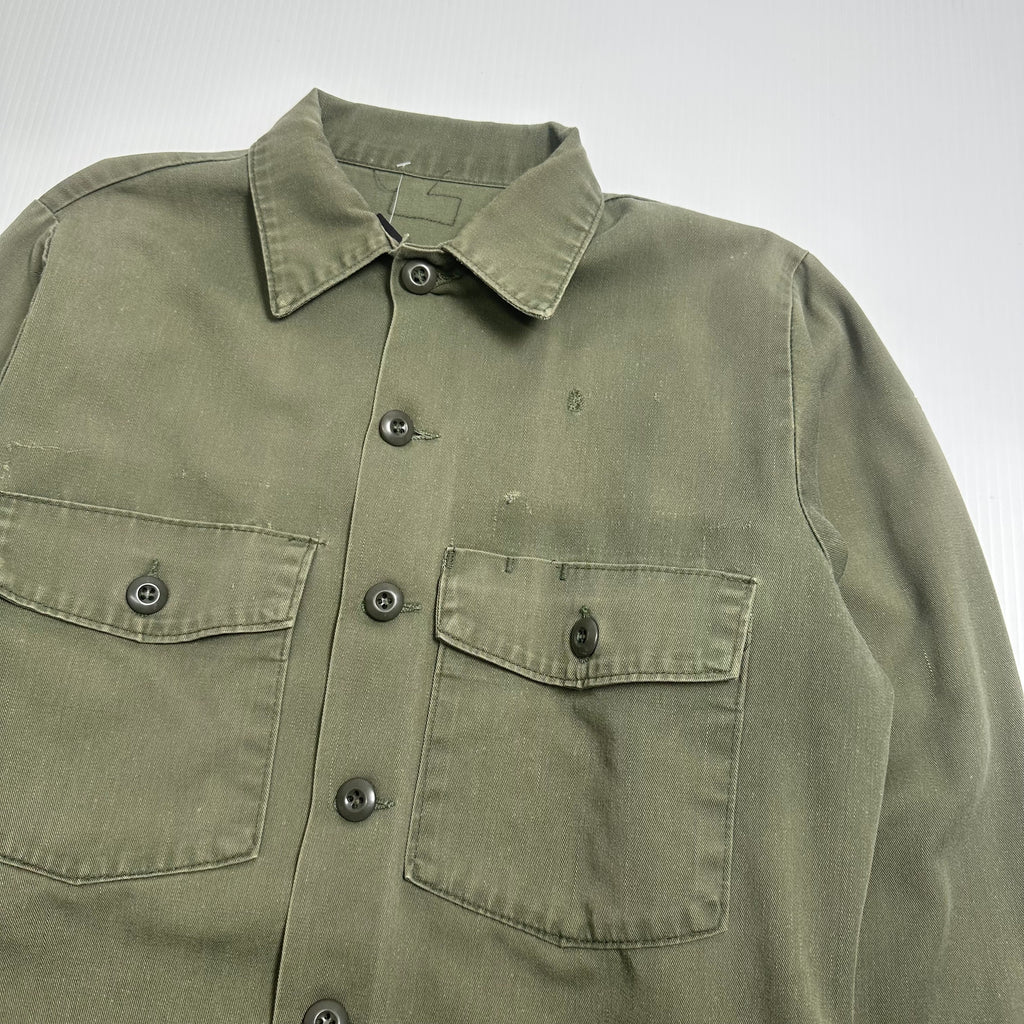 Vintage OG-507 Military Button Up Shirt L