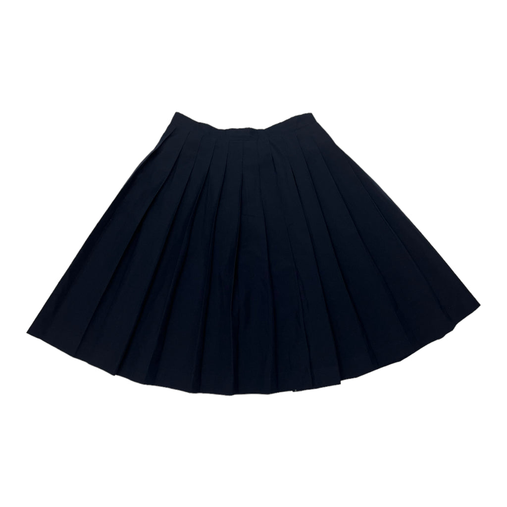 Vintage Navy Pleaded Skirt 26