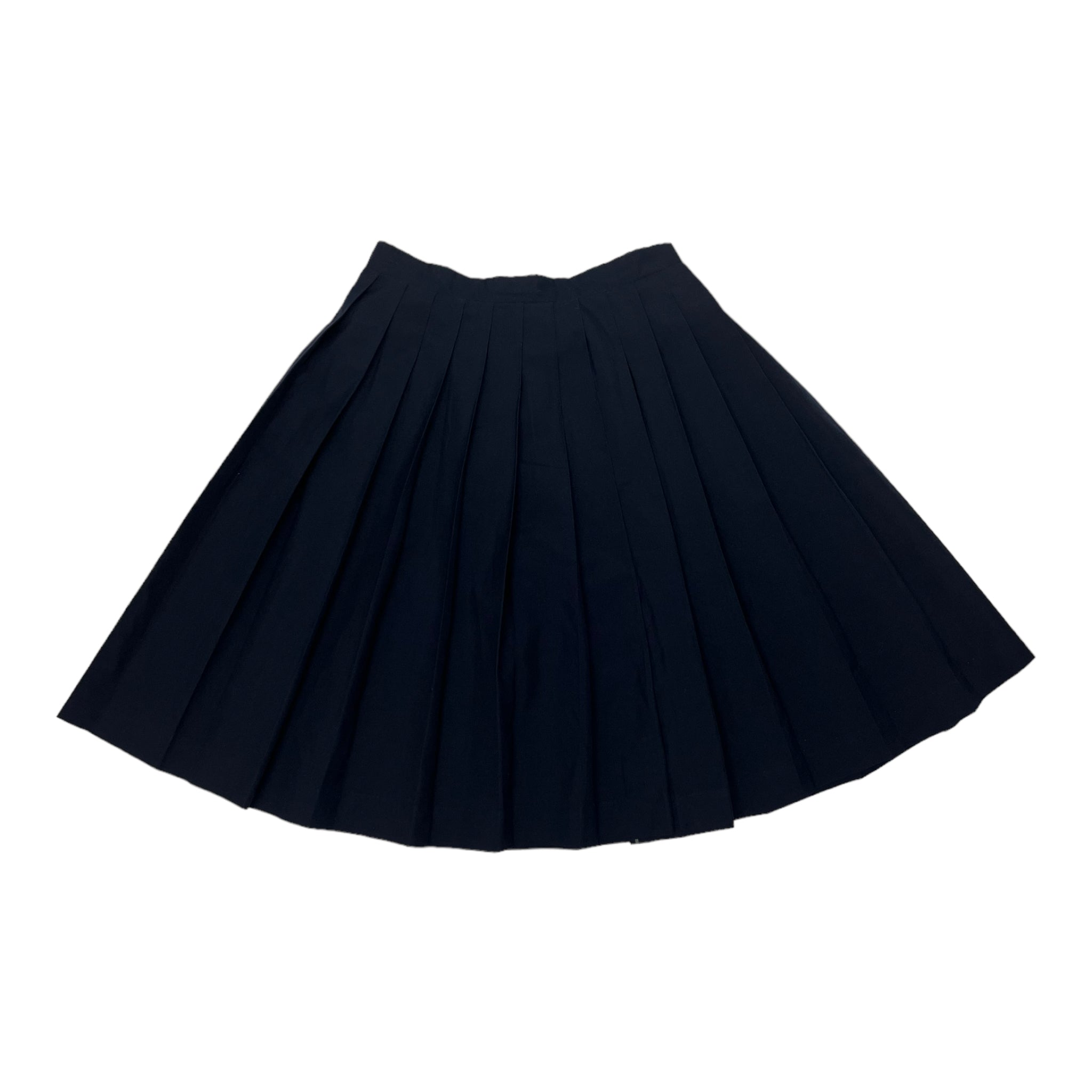 Vintage Navy Pleaded Skirt 26