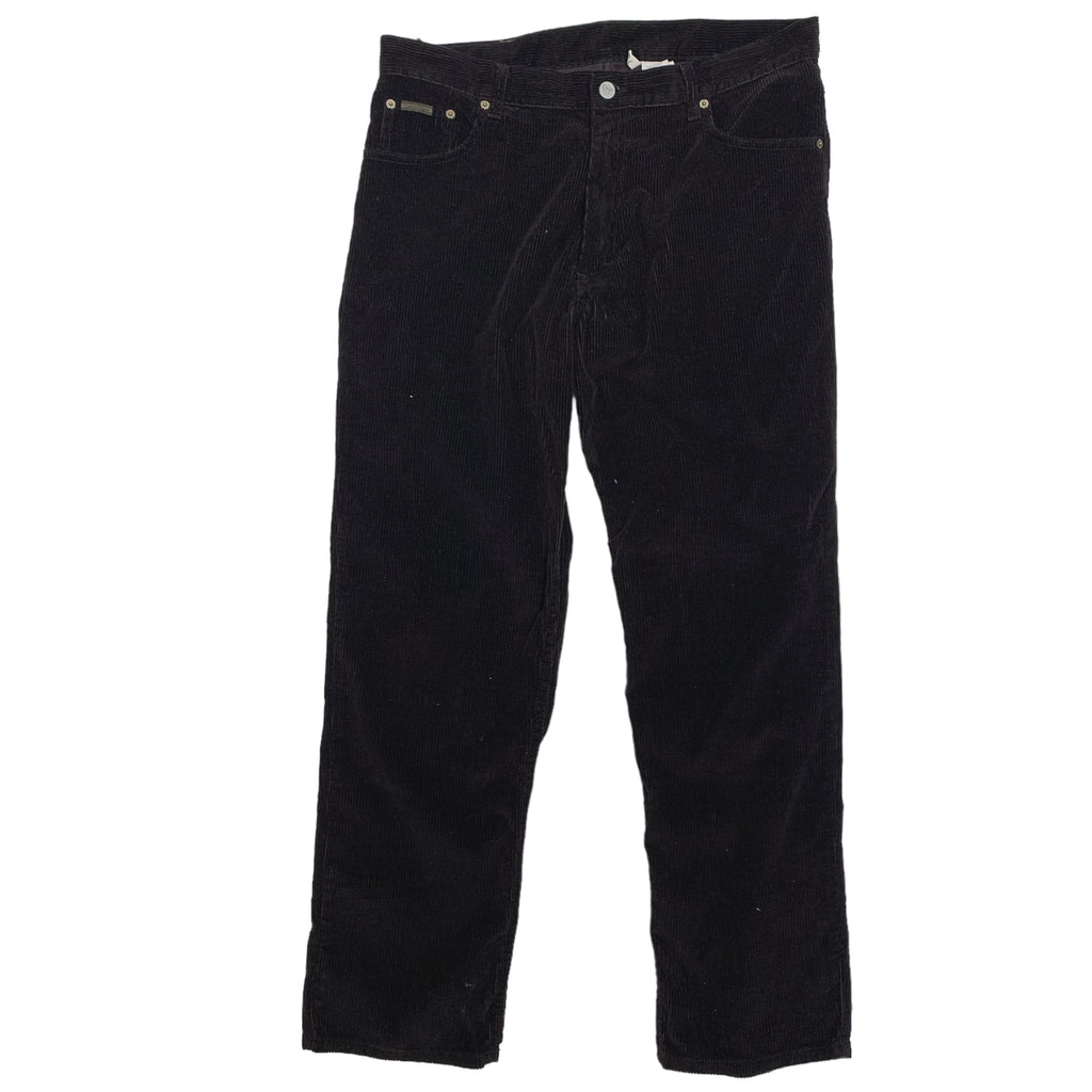 Calvin Klein Dark Brown Cord Pants 36