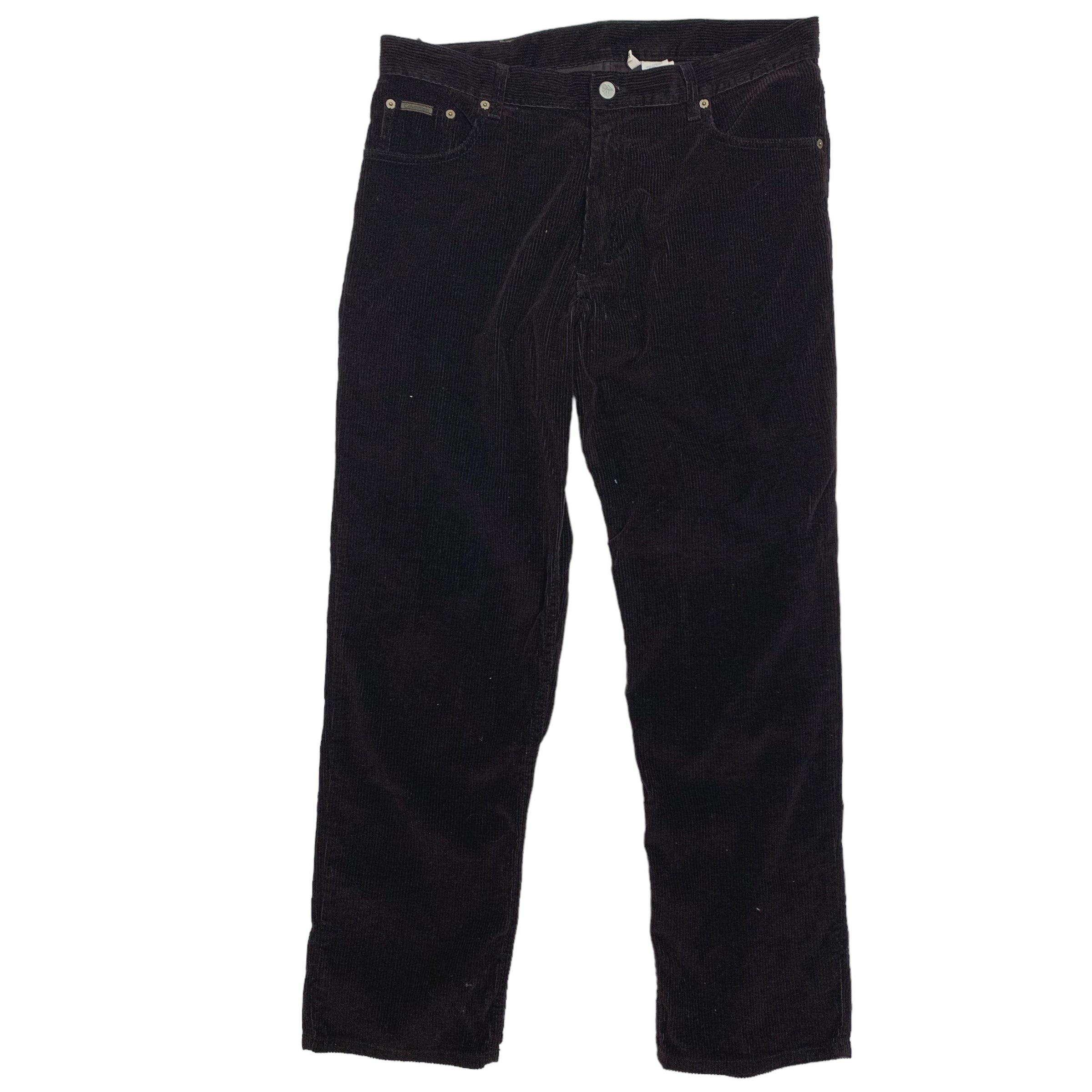 Calvin Klein Dark Brown Cord Pants 36