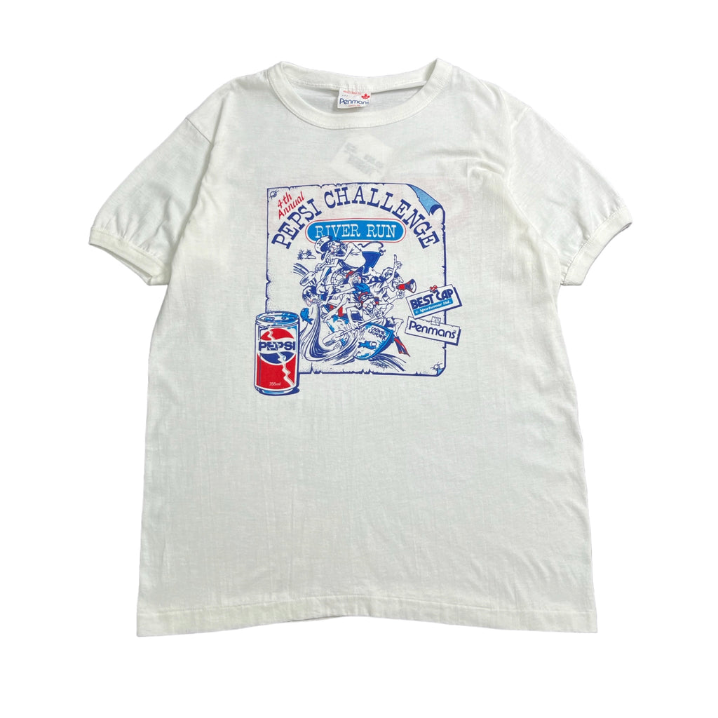 80s Pepsi Challenge River Run Tee L