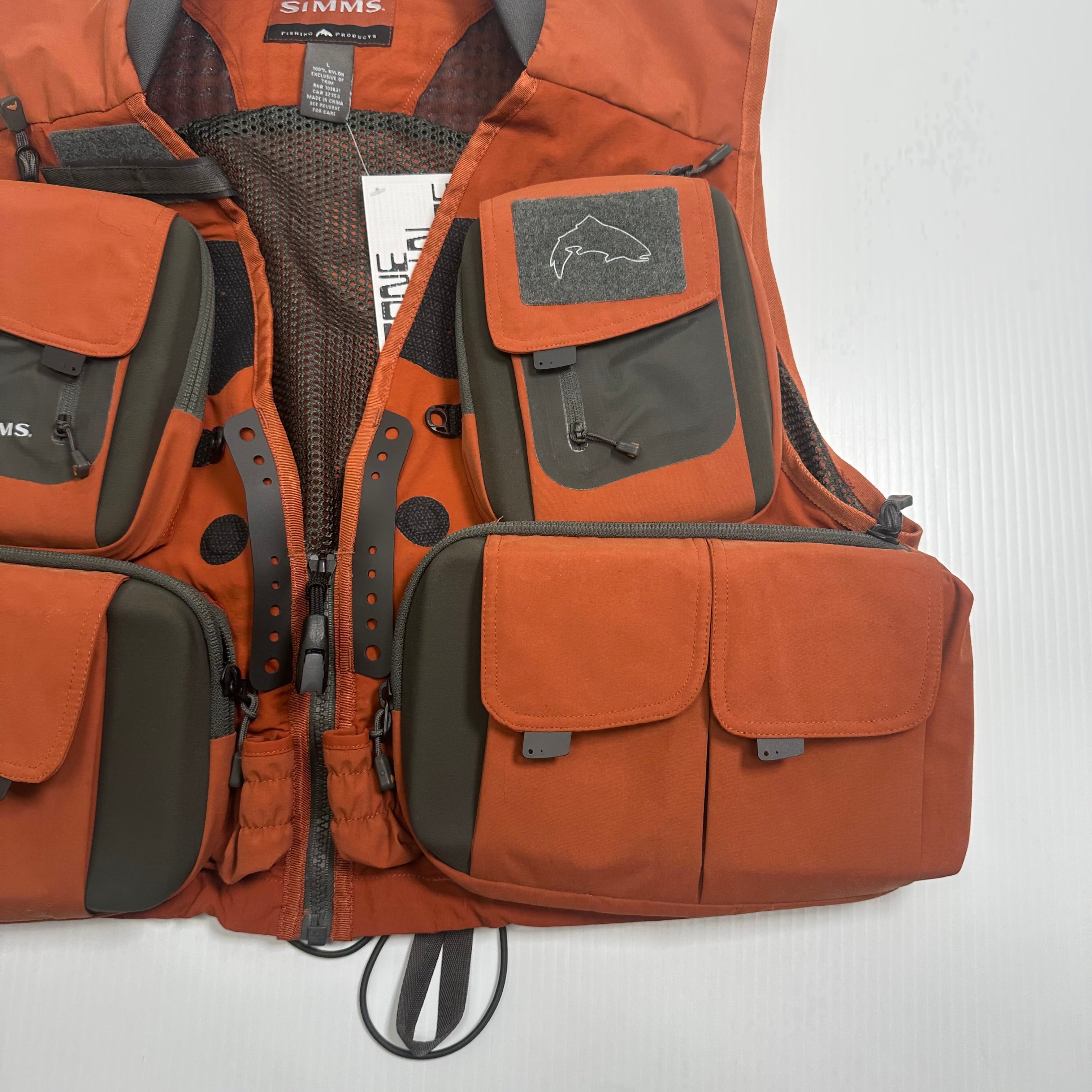 Simms Fly Fishing Tactical Outdoor Vest L
