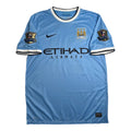 2013-14 Nike Manchester City Silva Home Kit M