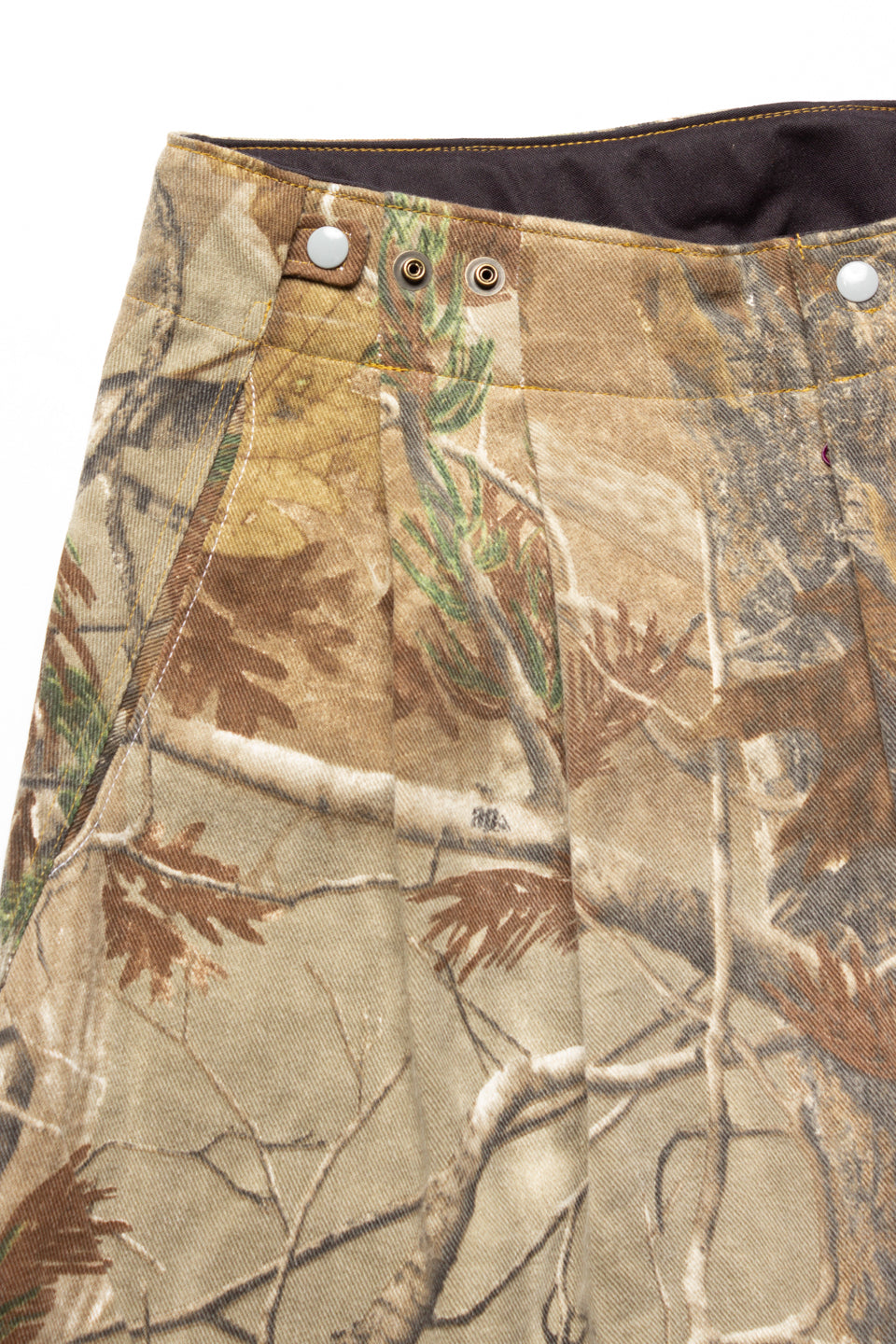 Rework Pleated Baggy Real Tree Shorts 30