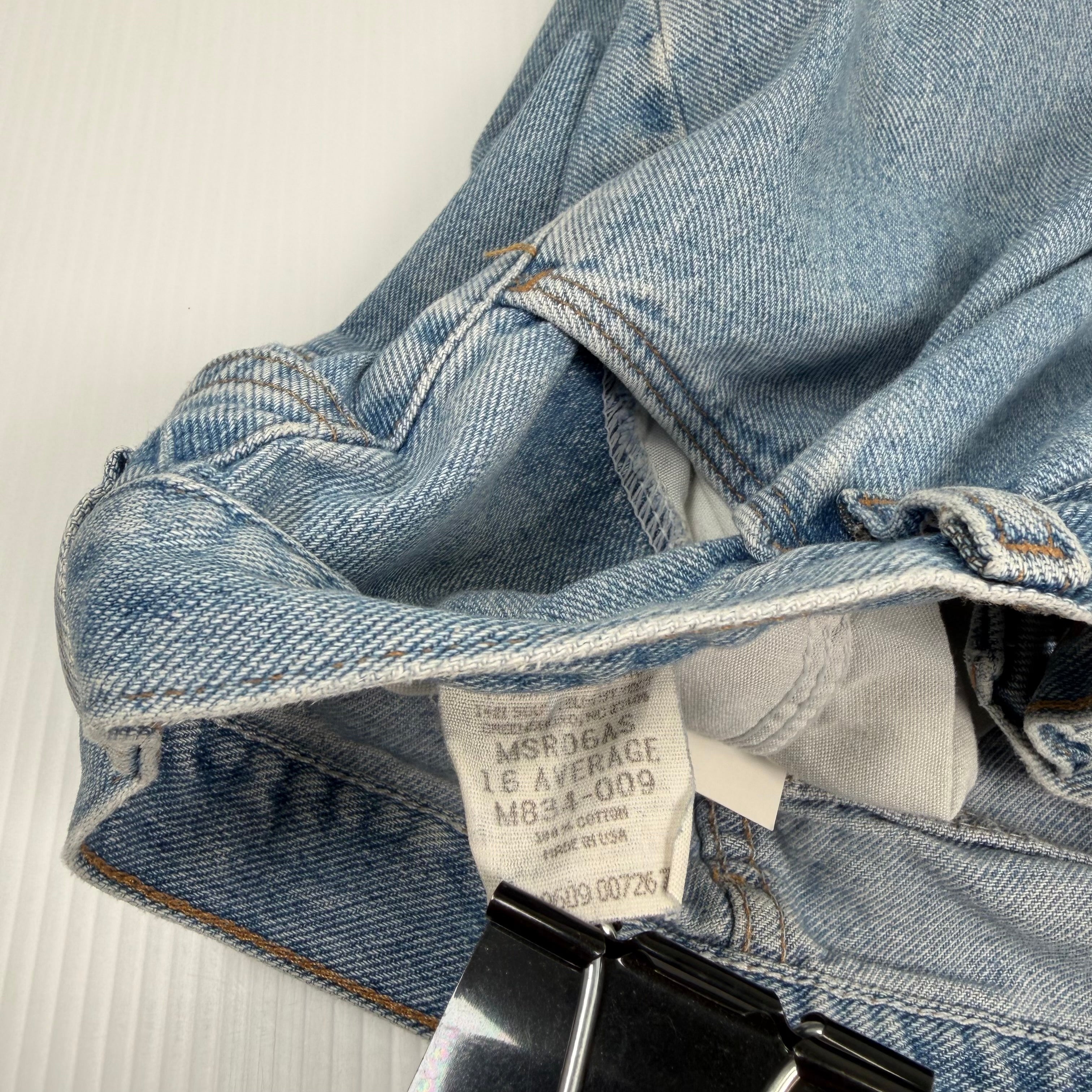 Vintage Wrangler Light Wash Denim Shorts Women's 16