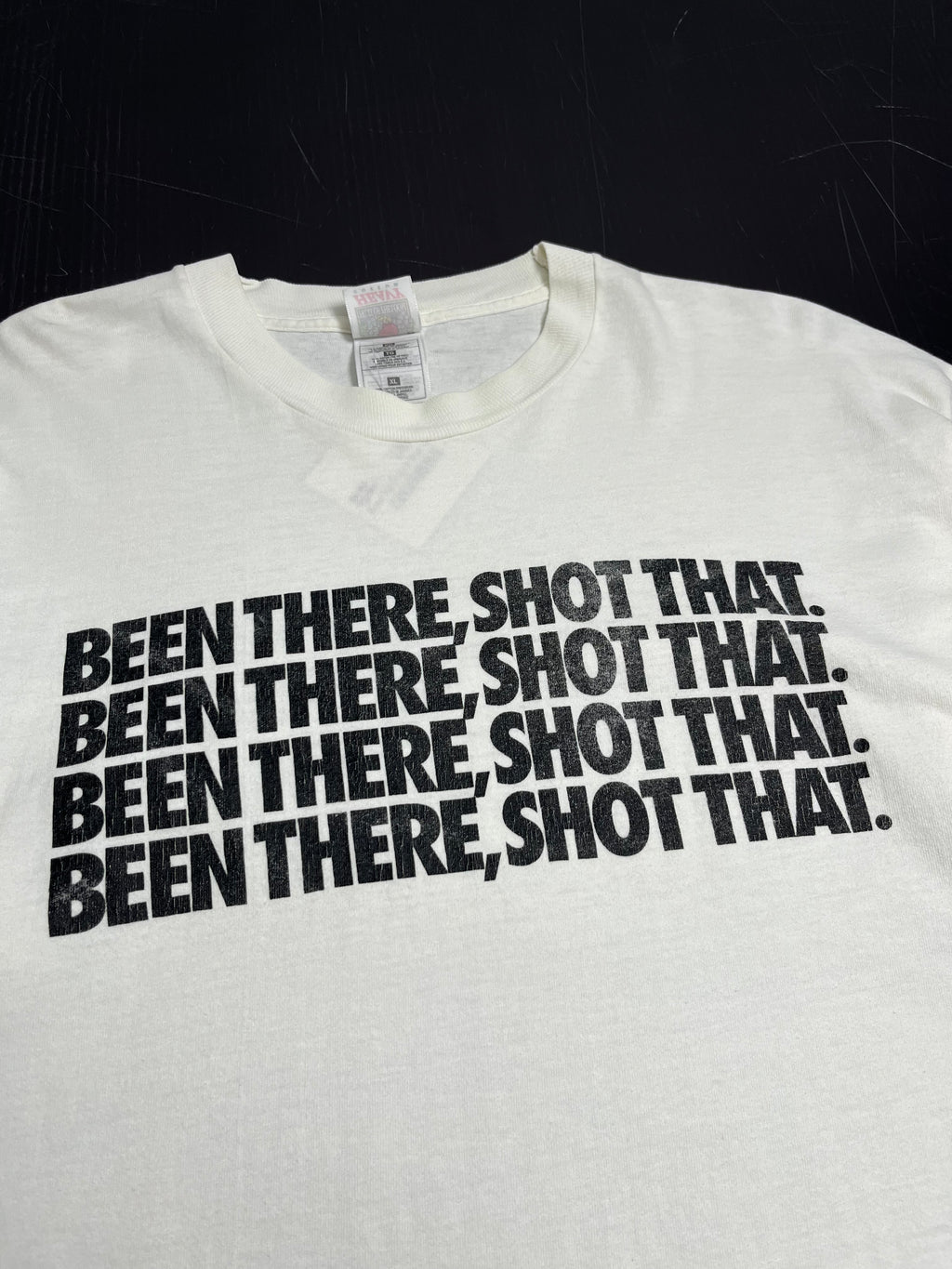 90s Been There, Shot That Tee XL