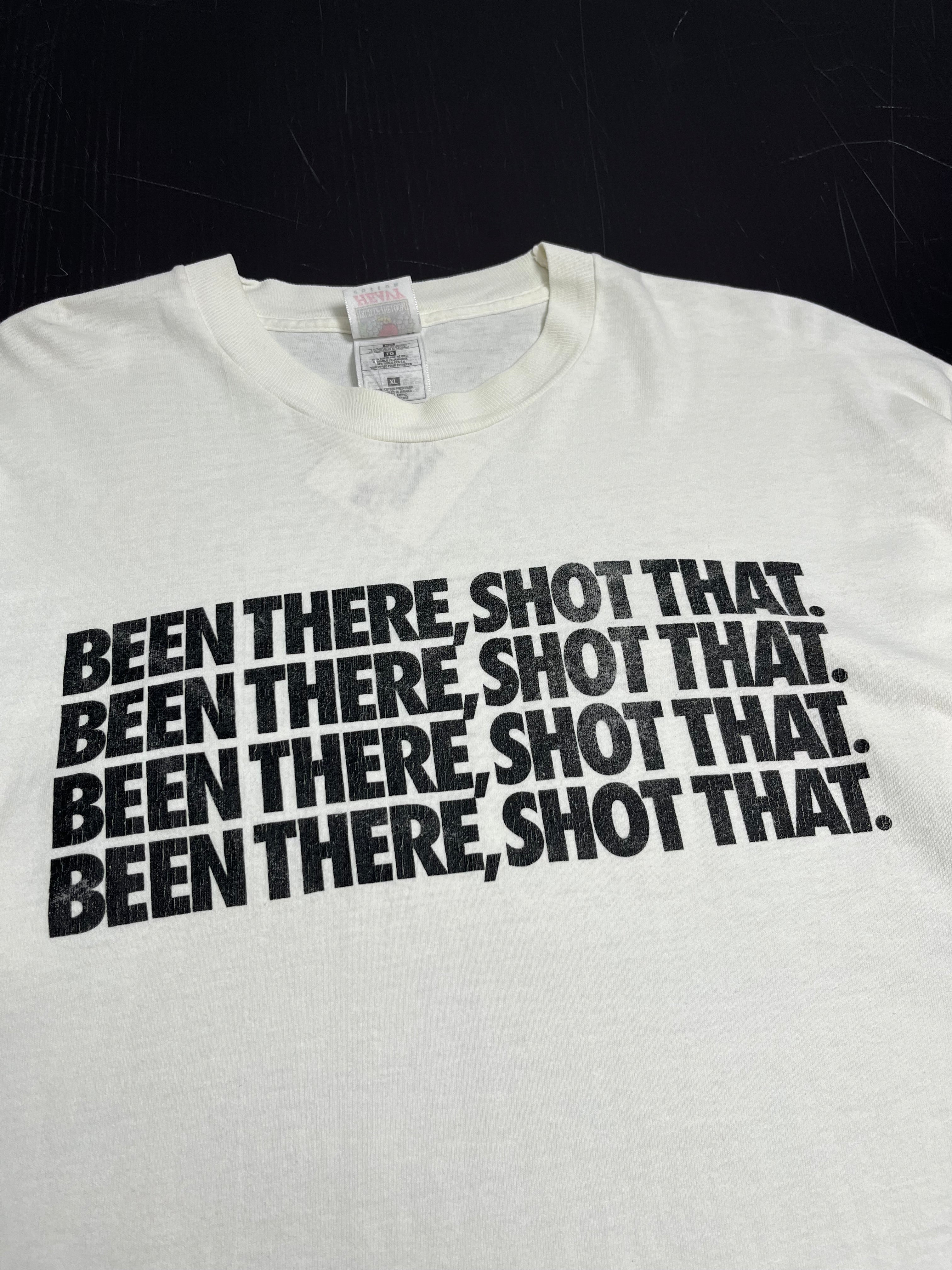 90s Been There, Shot That Tee XL